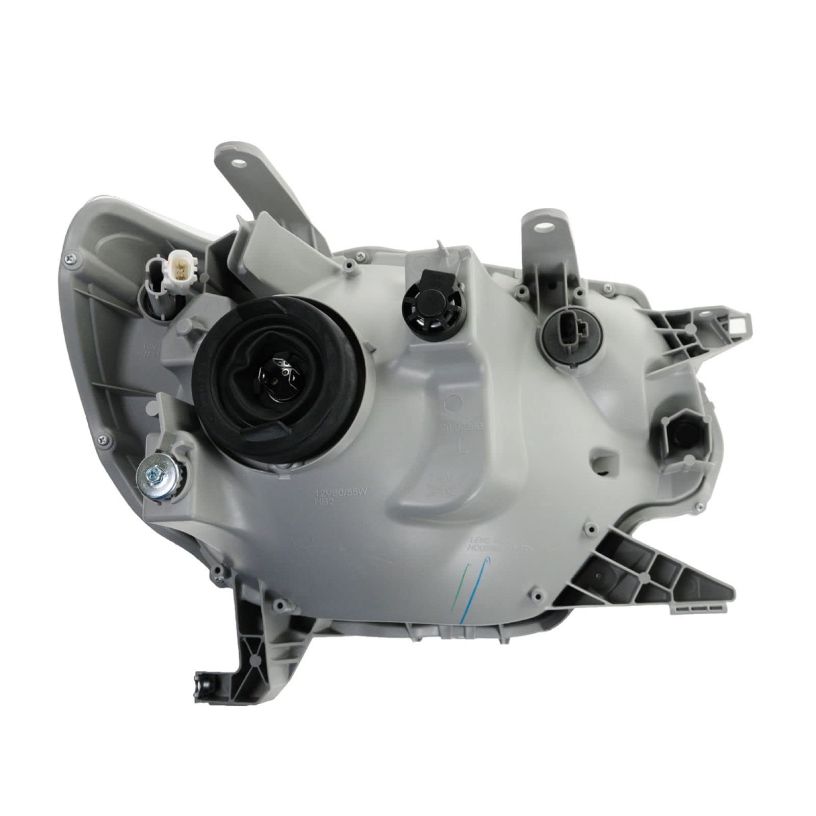 Trq Driver & Passenger Side Headlight Assembly Set Headlights Driver & Passenger Side Compatible With 2012-2015 Toyota Tacoma To