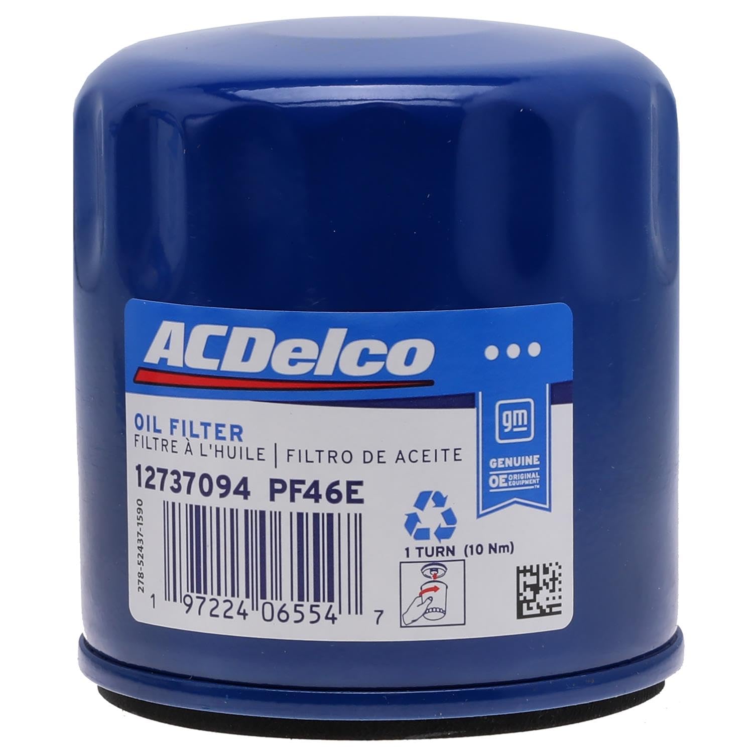 ACDelco GM Original Equipment PF46E (12737094) Oil Filter