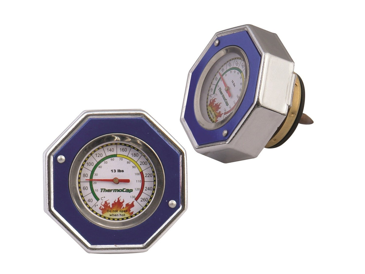 Mr. Gasket 2470B Domestic Thermocap 13 Psi-Blue