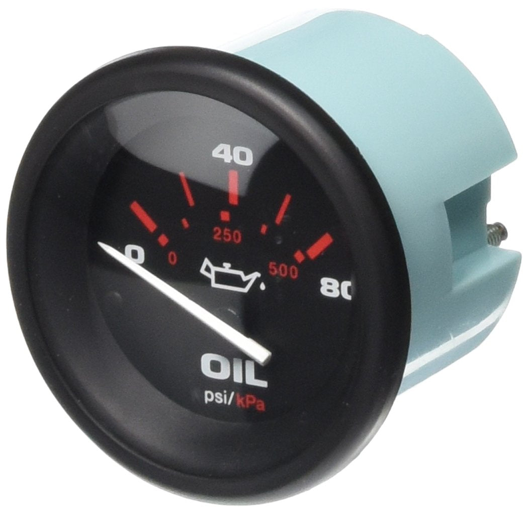 Seastar Sierra 57903P Amega 80 Psi Oil Pressure Gauge Kit