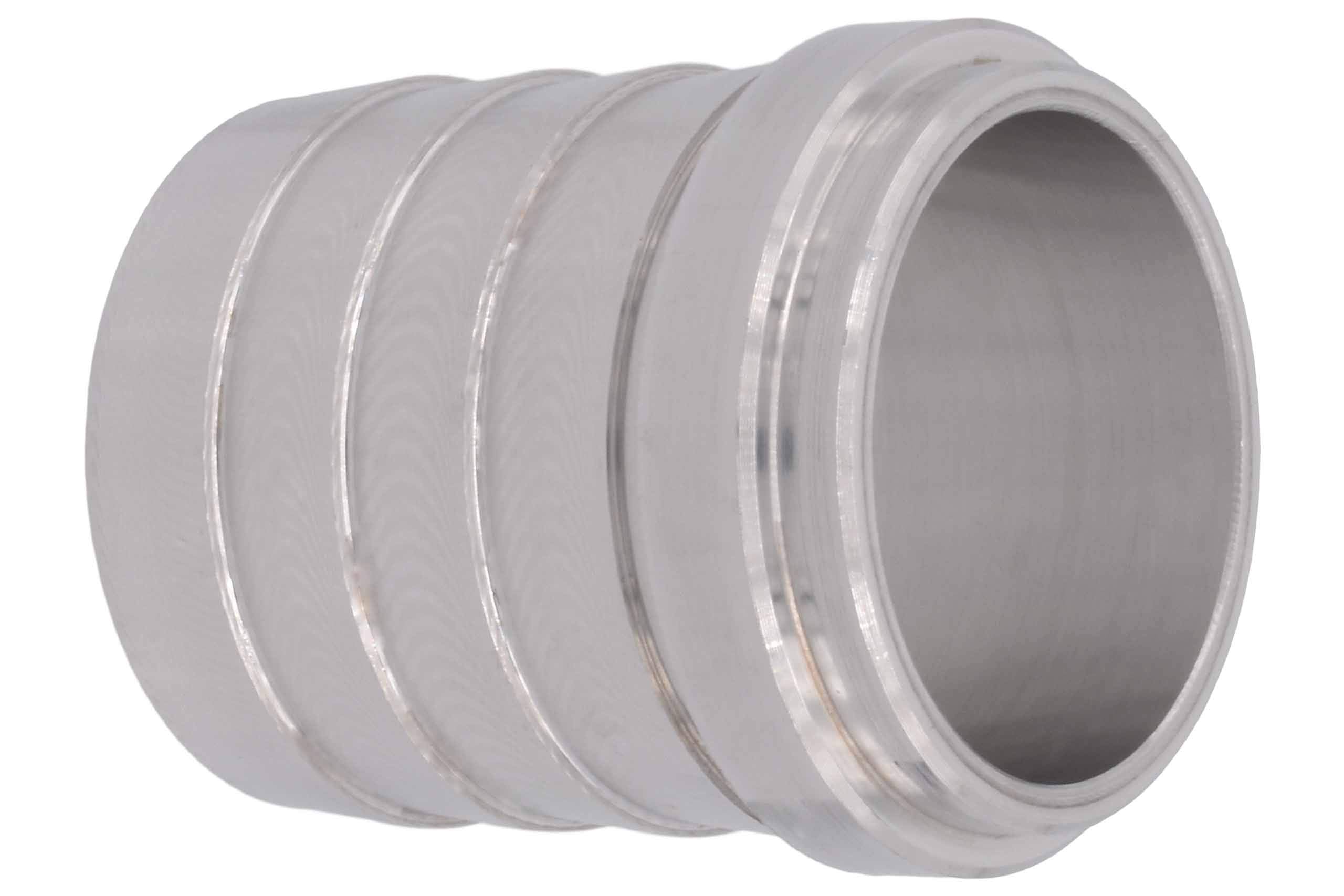 Ict Billet 1.5'' Aluminum Weld Barb - Weldable Fitting Nipple 1-1/2'' Hose An617-24