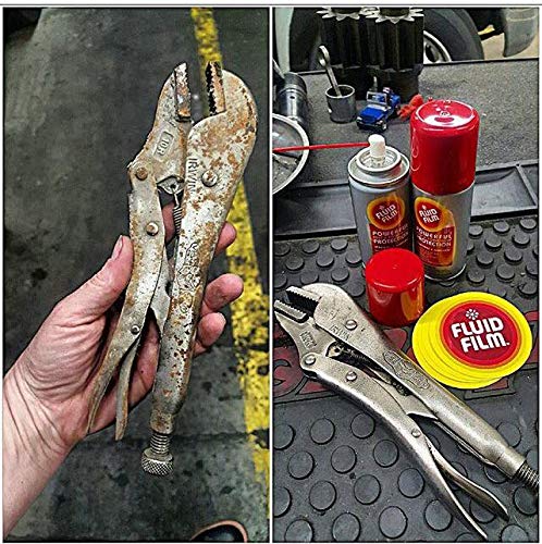 Fluid Film Rust & Corrosion Protection, Metal Surface Penetrant & Lubricant, Marine, Automotive, Industrial, Home, 11.75 Oz Aero