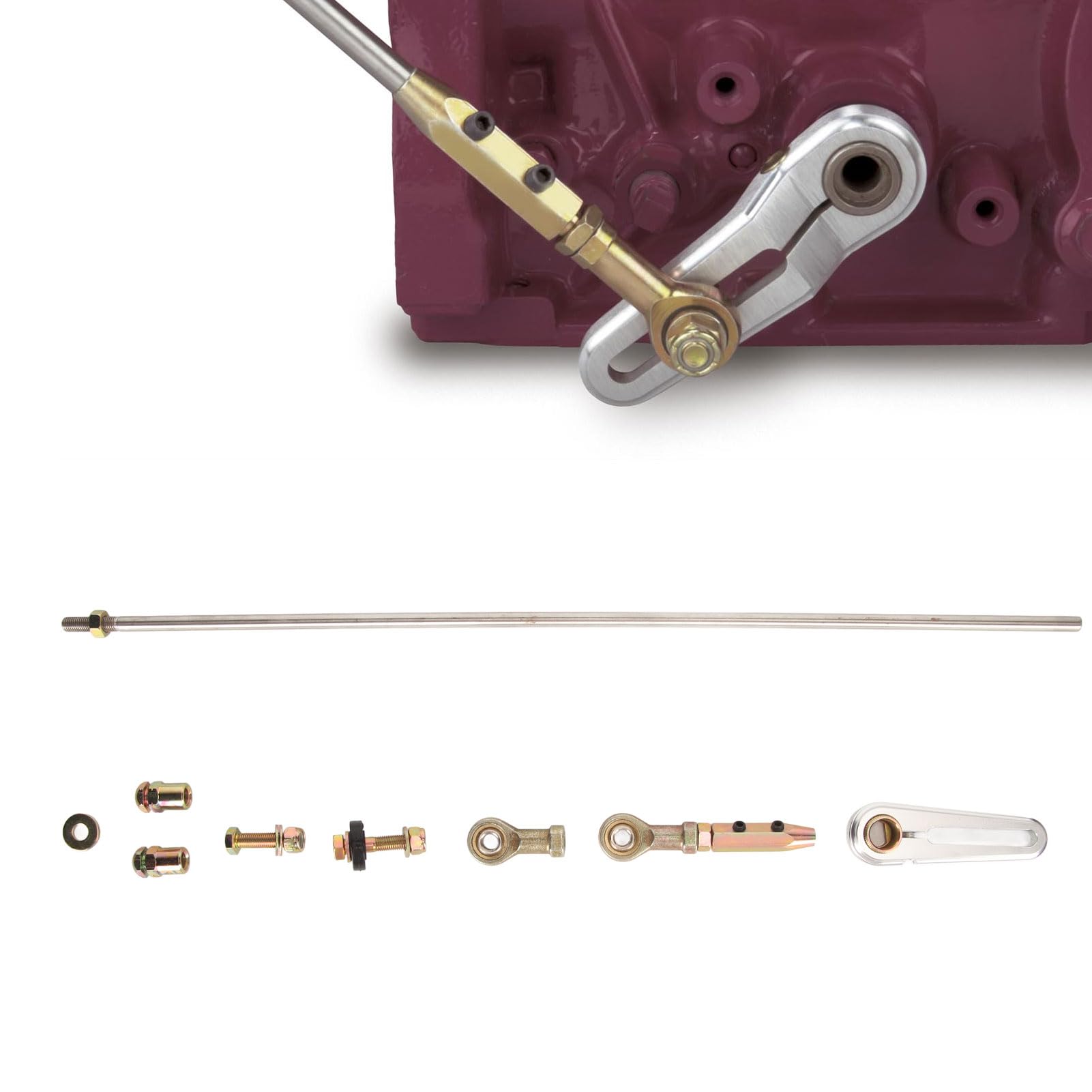 Column Shift Linkage Kit Stainless Steel For 4L60 4L60E 4L80E Transmissions