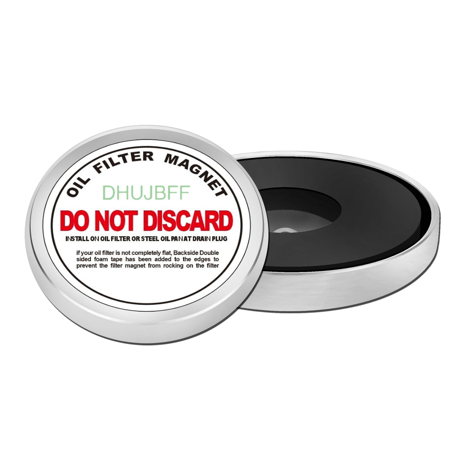 DHUJBFF Universal Oil Filter Magnet Protect Our Performance Engine Fit - Most Cars and Trucks