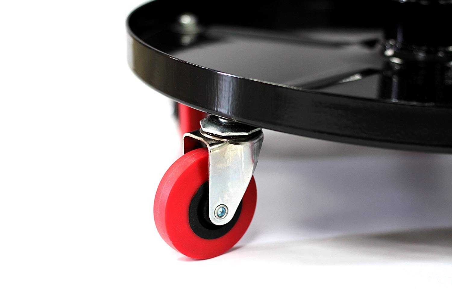 Maxshine Adjustable Mechanic Rolling Creeper Seat Pneumatic Chair Tray For Detailing Garage