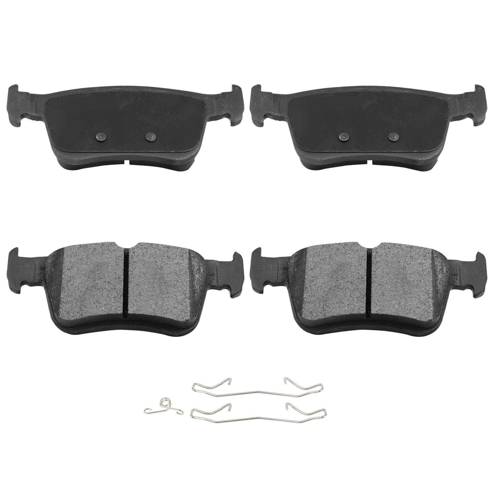 Automuto 4Pcs Rear Ceramic Disc Brake Pads Set D1878 For Acura Rdx 2019-2021,For Honda Civic 2016-2023