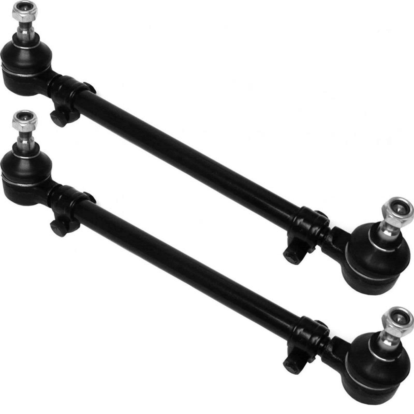 TRQ Front Inner & Outer Tie Rod Ends Assembly Pair Set for BMW 5/6/7 Series