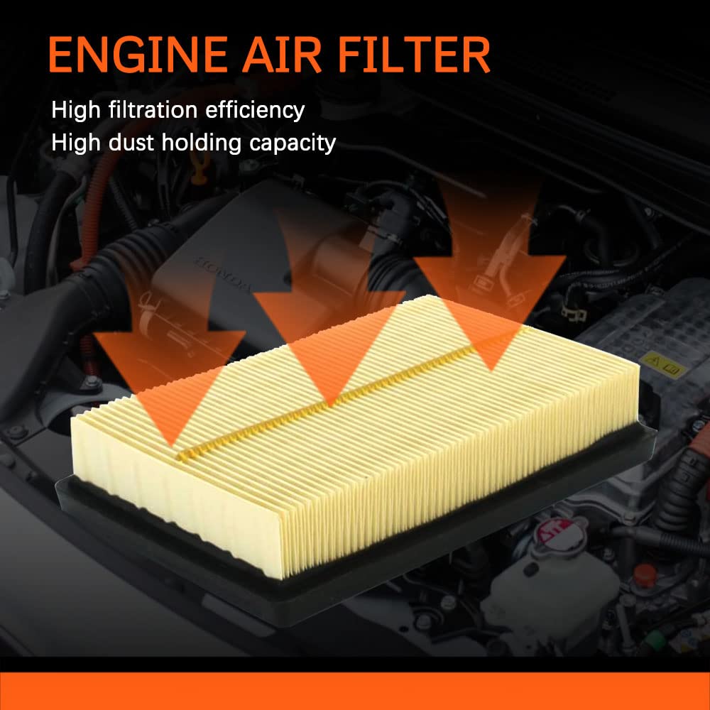Air Filter, (Ca11426) Engine Air Filter Compatible With Toyota: Prius (2016-2021), Prius Awd-E (2019-2021), Prius C (2012-2019),