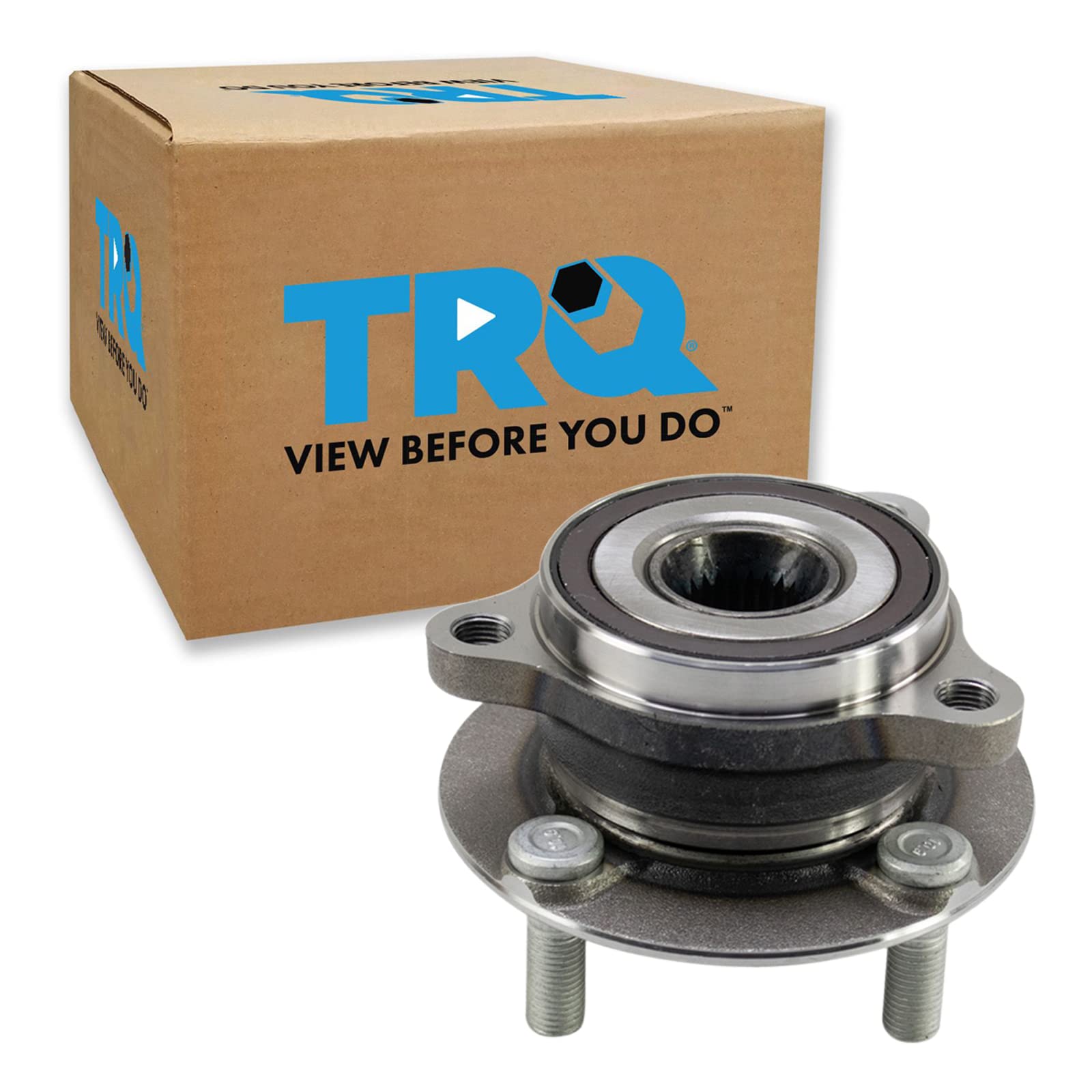 Trq Front Left Right Wheel Hub Bearing Assembly Driver Passenger Side Compatible With 2016 Scion Ia 2019-2020 Toyota Yaris 2017-