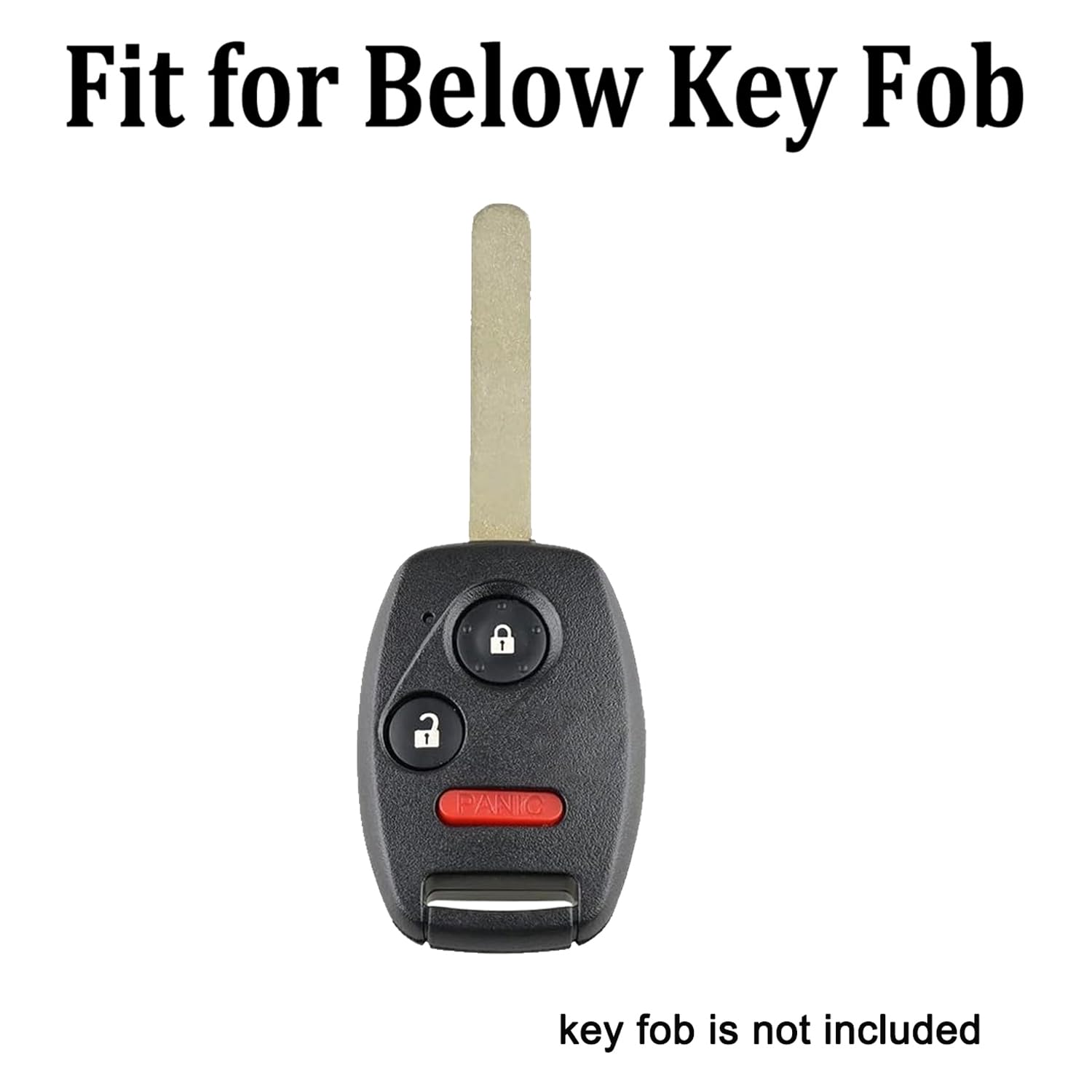 Arruweer Soft Tpu Key Fob Cover Holder Protector Compatiable With Honda Accord Civic Cr-V Fit Odyssey Pilot Ridgeline Cr-Z Acces