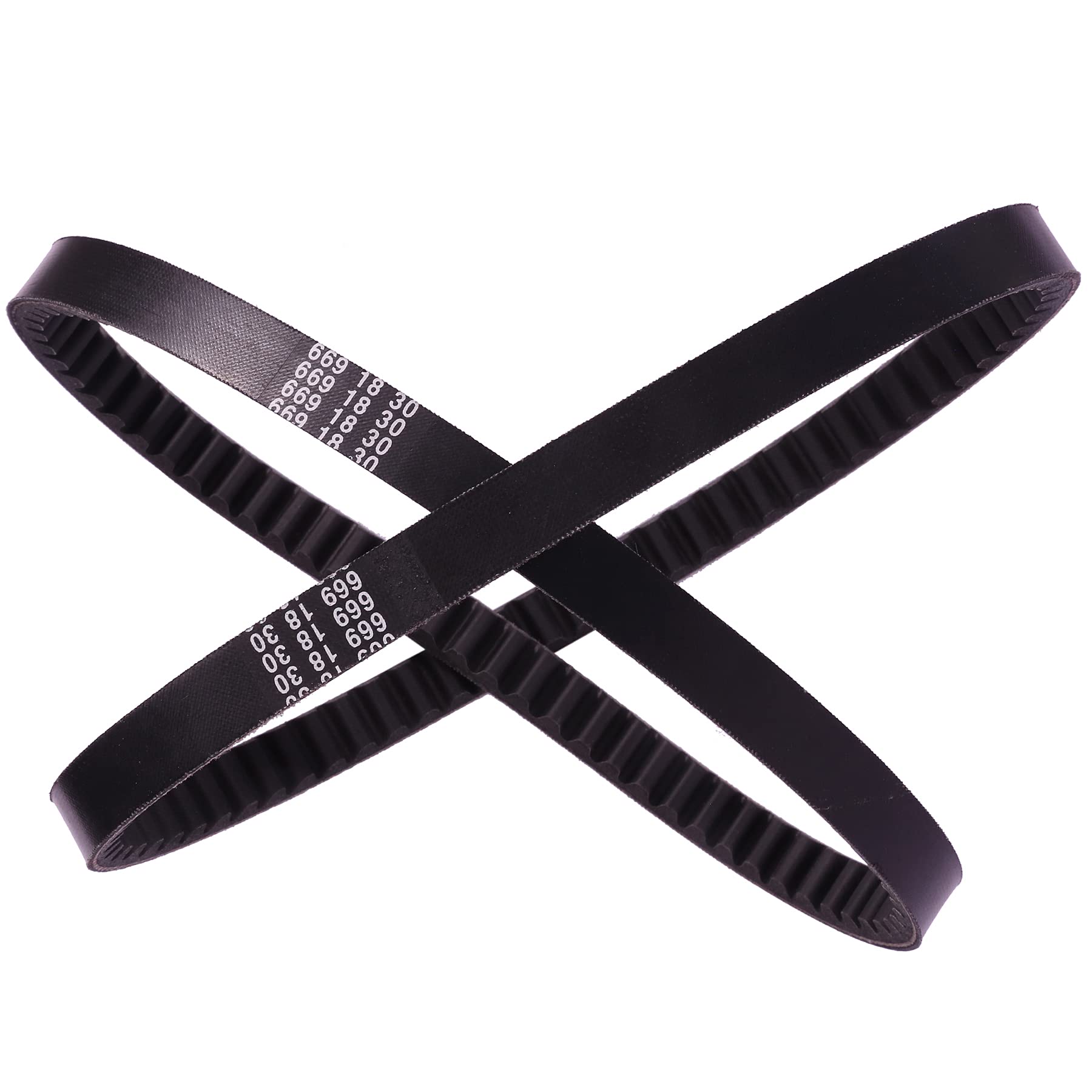 Stylemafia 139QMB Reinforced 669-18-30 Racing CVT Drive Belt Compatible with GY6 49cc 50cc