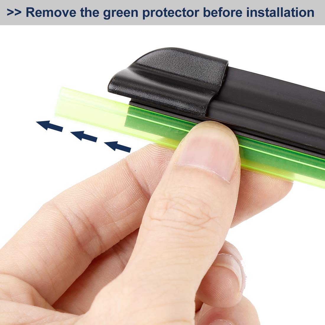 X Autohaux Front Windshield Wiper Blades For Porsche Cayenne 2008-2019 - 26 Inch + 26 Inch