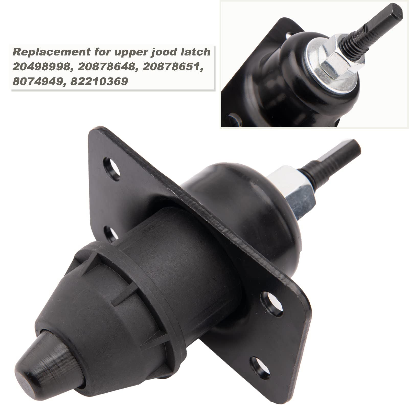 Hood Release Set Upper & Lower Latches Compatible With Volvos Trucks VN VNL 2004-2018 hood latch Set, Replaces 20498998 20565619