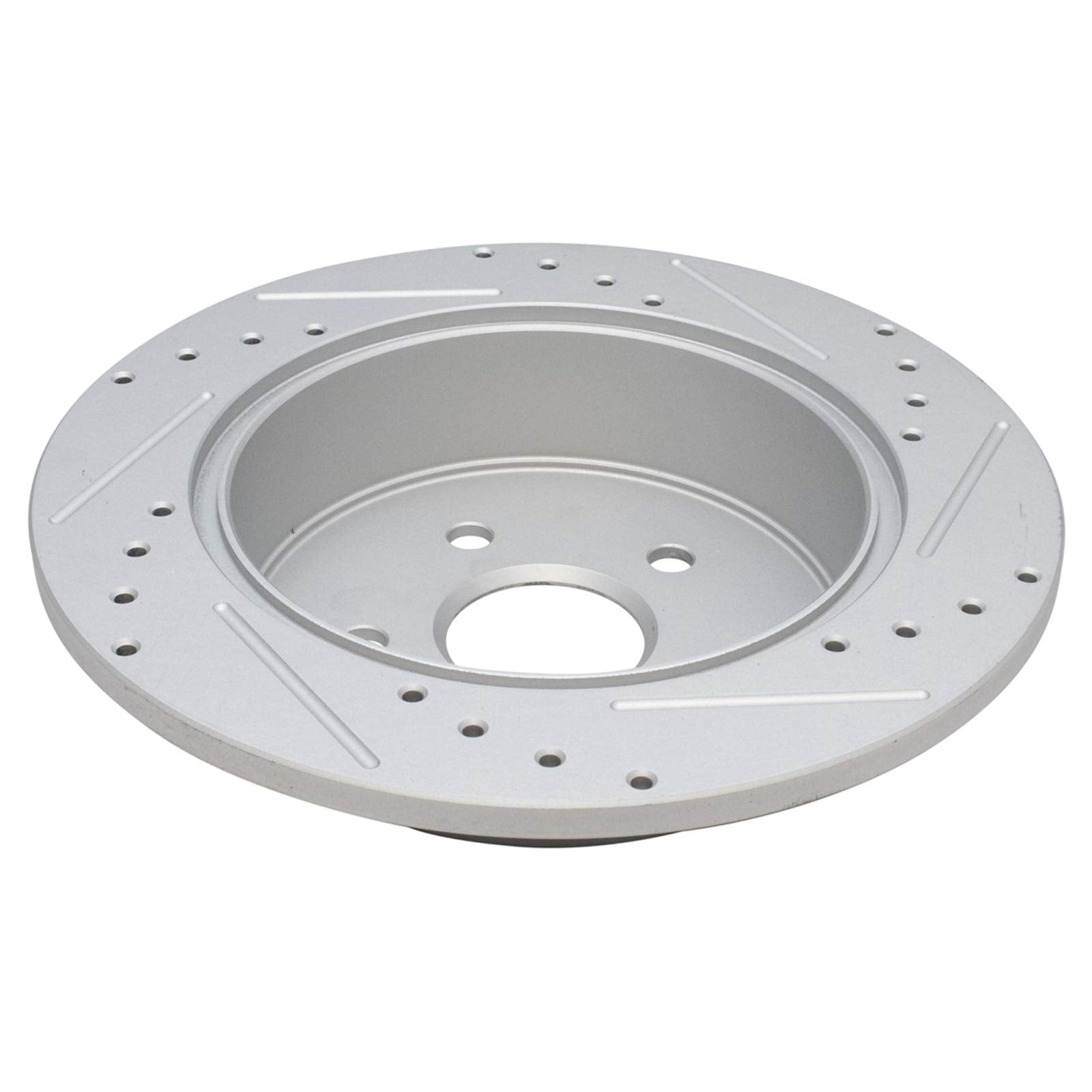 Trq Rear Performance Brake Rotors Set Solid Premium G-Coated Compatible With 1998-2005 Lexus Gs300 1998-2000 Gs400 2001-2005 Gs4