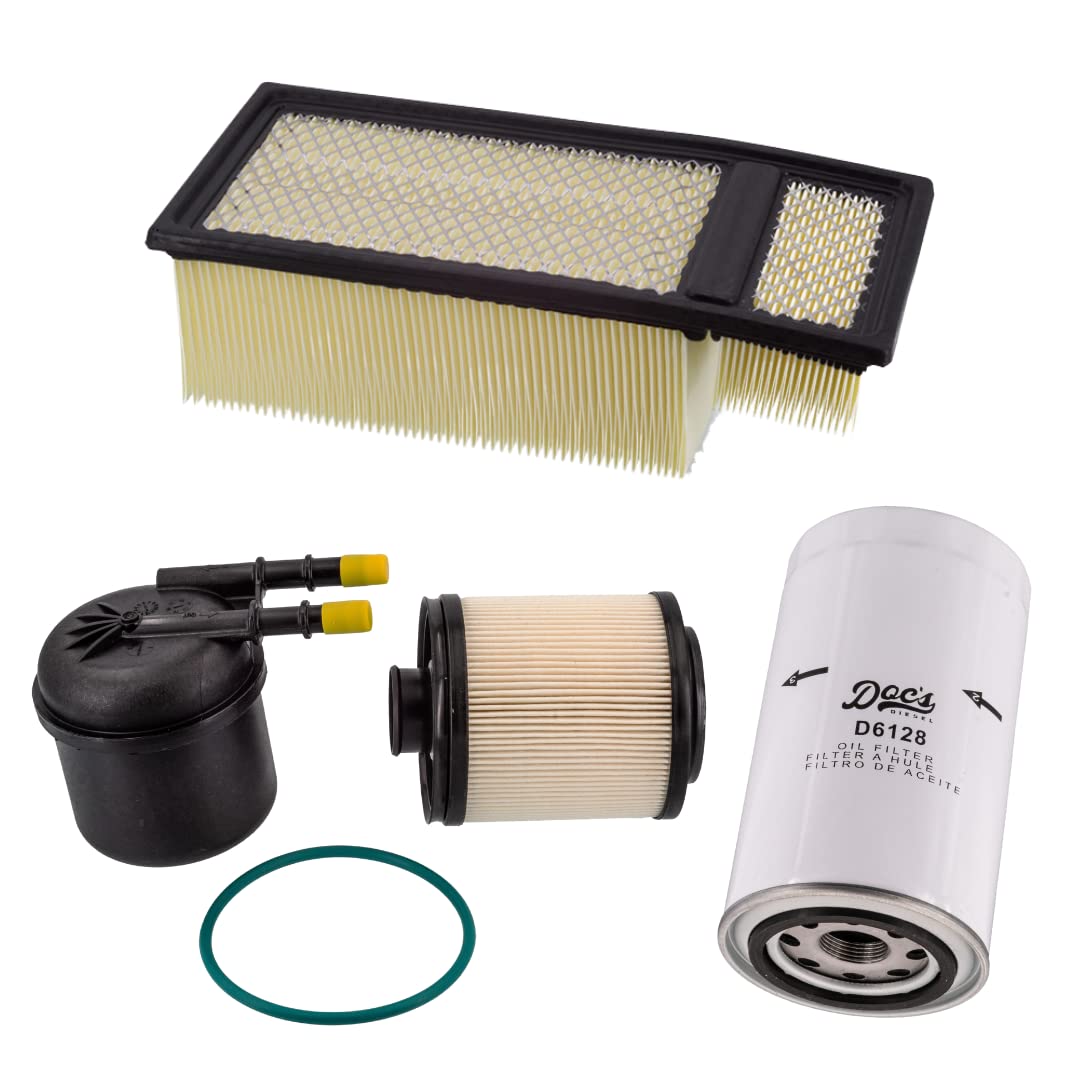 Doc'S 6.7L Powerstroke Diesel Filter Combo Set 2011-2016