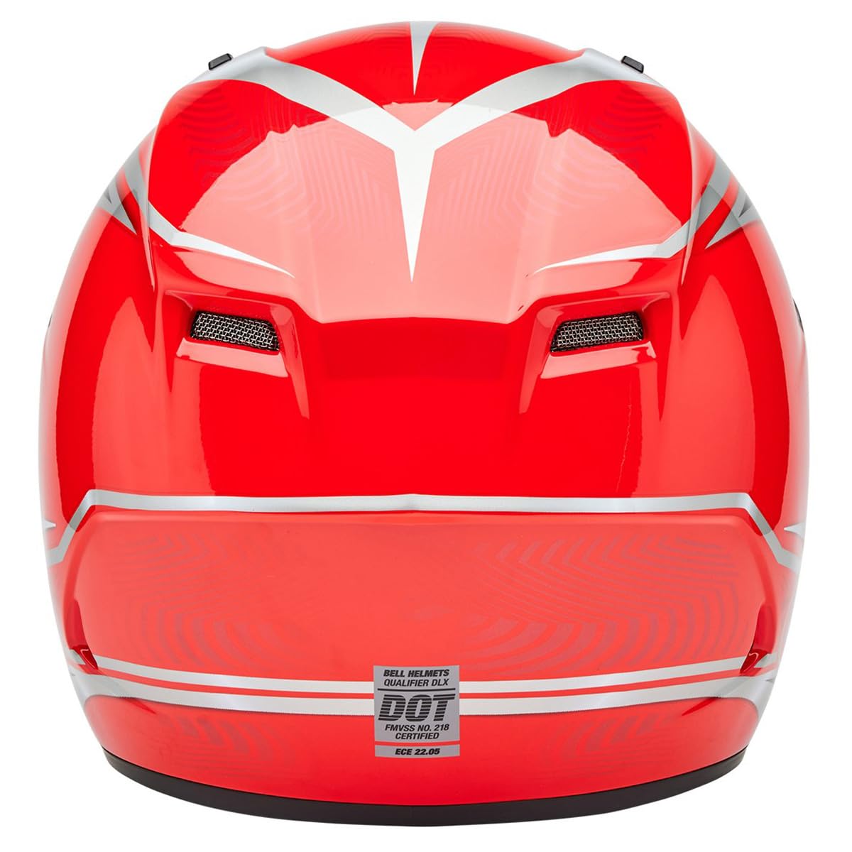 Bell Qualifier Full-Face Motorcycle Helmet (Gloss Conduit Charcoal/Candy Red - Large)