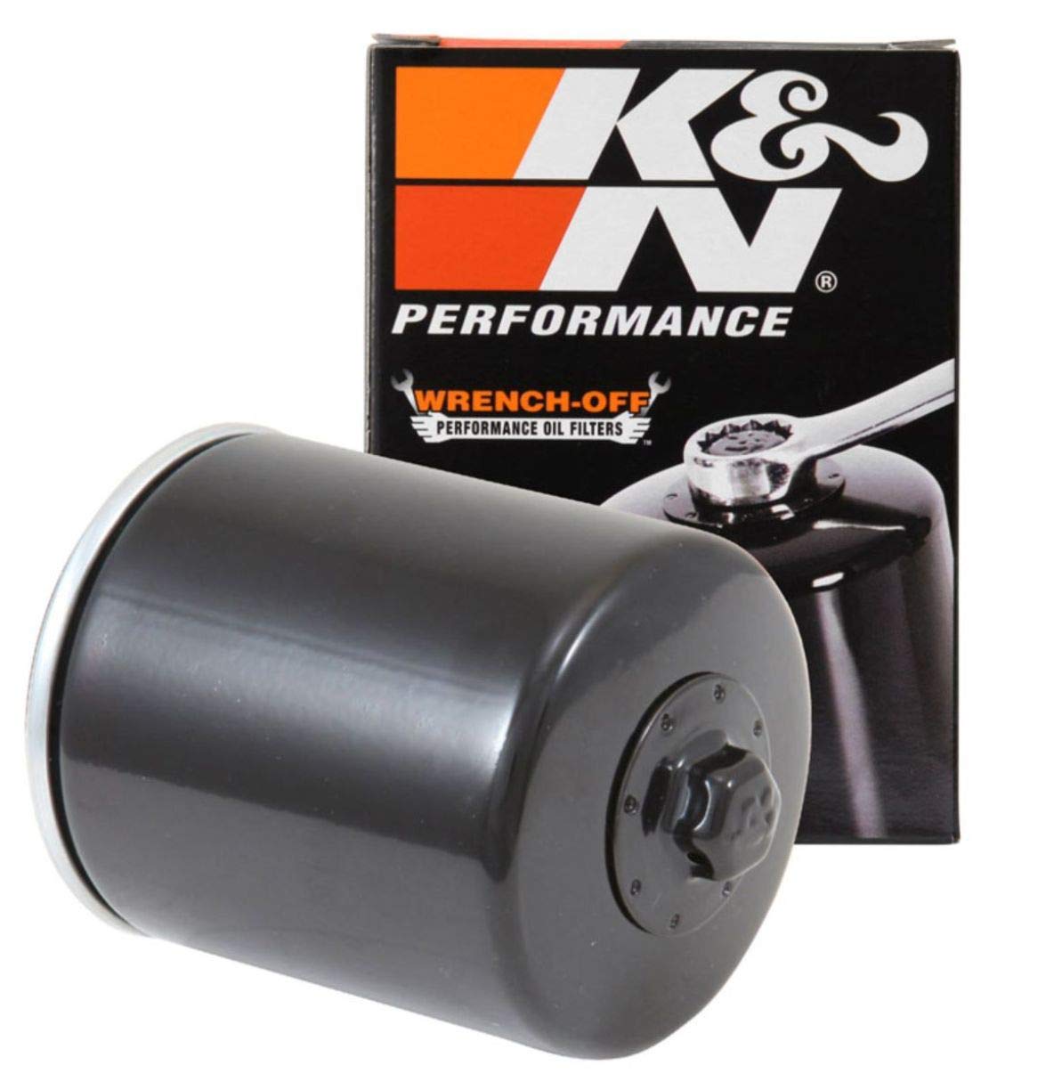 K&N Motorcycle Oil Filter: High Performance, Premium, Designed to be used with Synthetic or Conventional Oils: Fits Select Harel