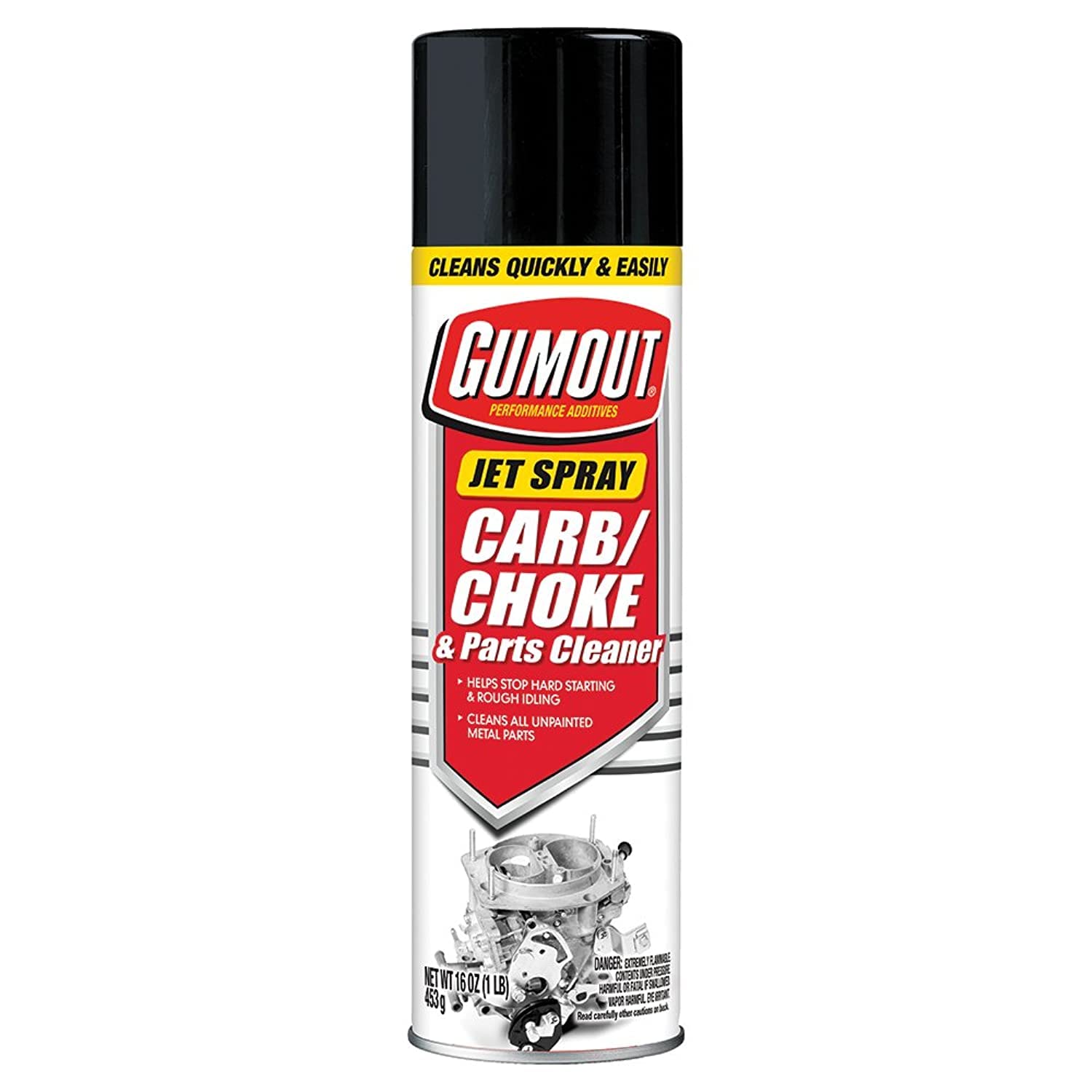 Gumout 800002230 Carb And Choke Cleaner, 16 Oz.