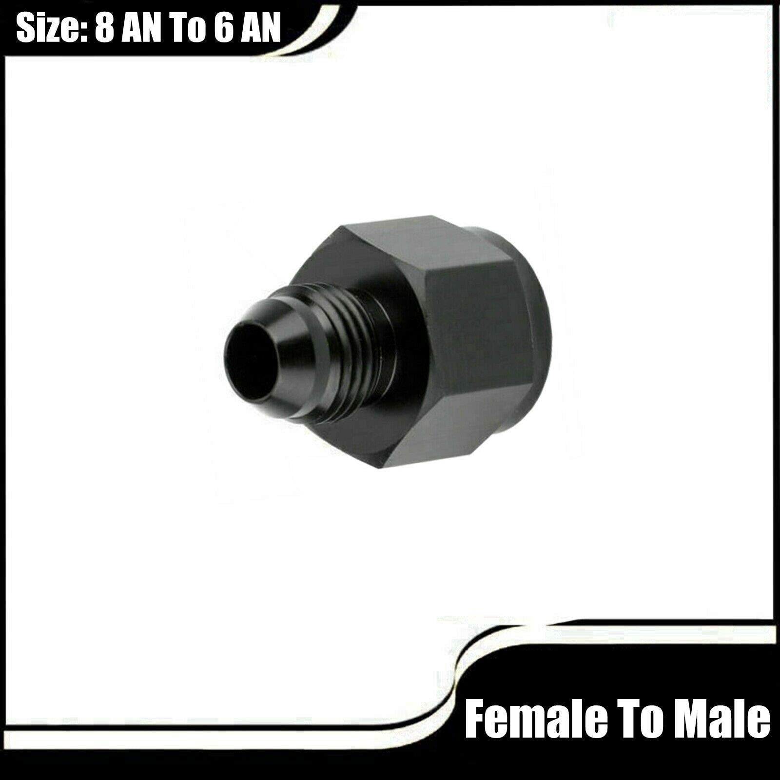 Superfastracing -8 An Female -6 An Male An Flare Fitting Reducer Adapter 8An To 6An