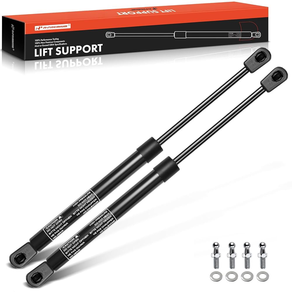 A-Premium 13.98 Inch 35Lb Lift Supports Gas Spring Shock Struts Replacement For Toolbox Cabinets Sliding Window Storage Bed Benc