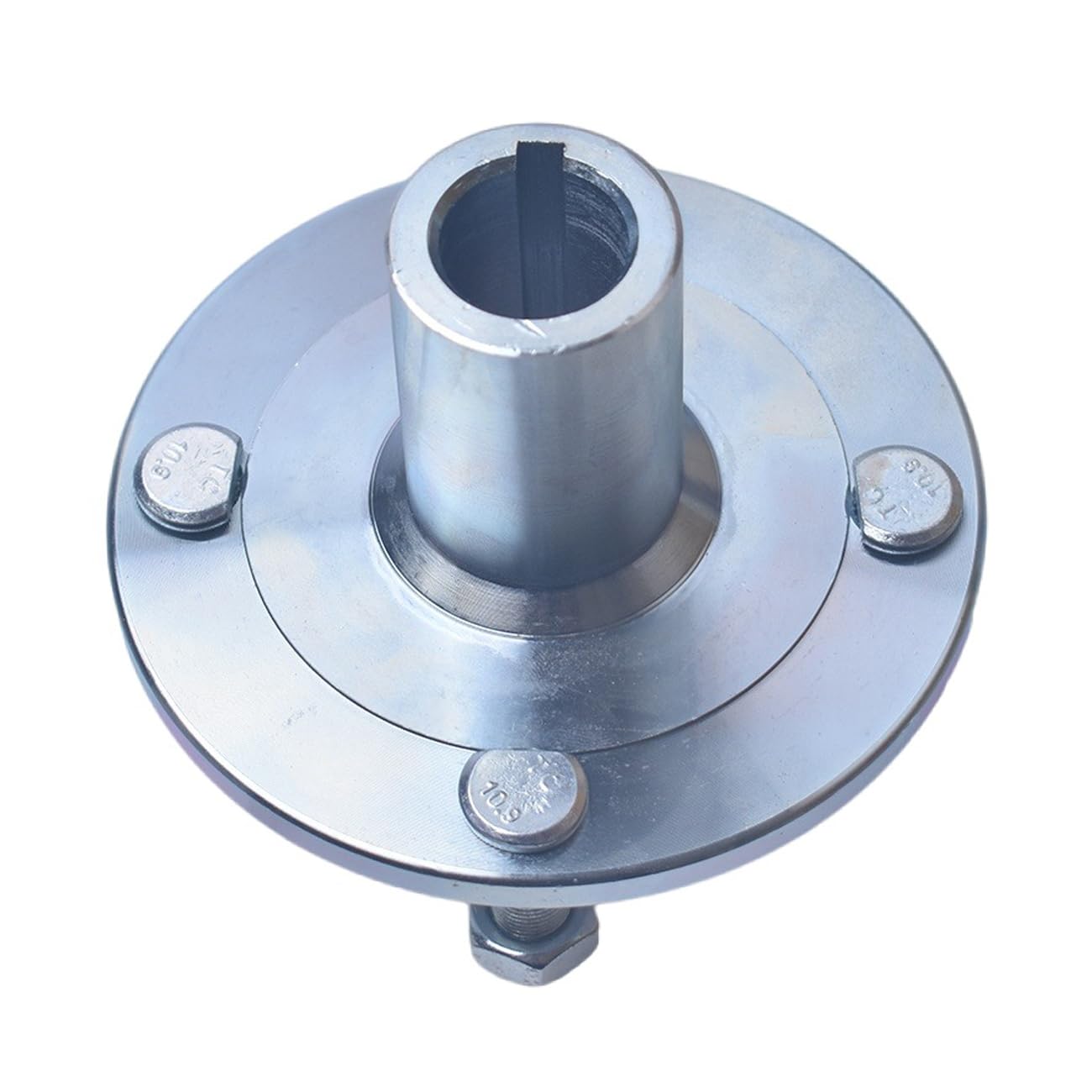 4' X 4' Go-Kart Live Axle Hub With 1' To 3/4' Step-Down - 1/4' Keyed Shaft, 8 Inch Rear Front Wheel, X4 Lug Set Kit(2Pcs)