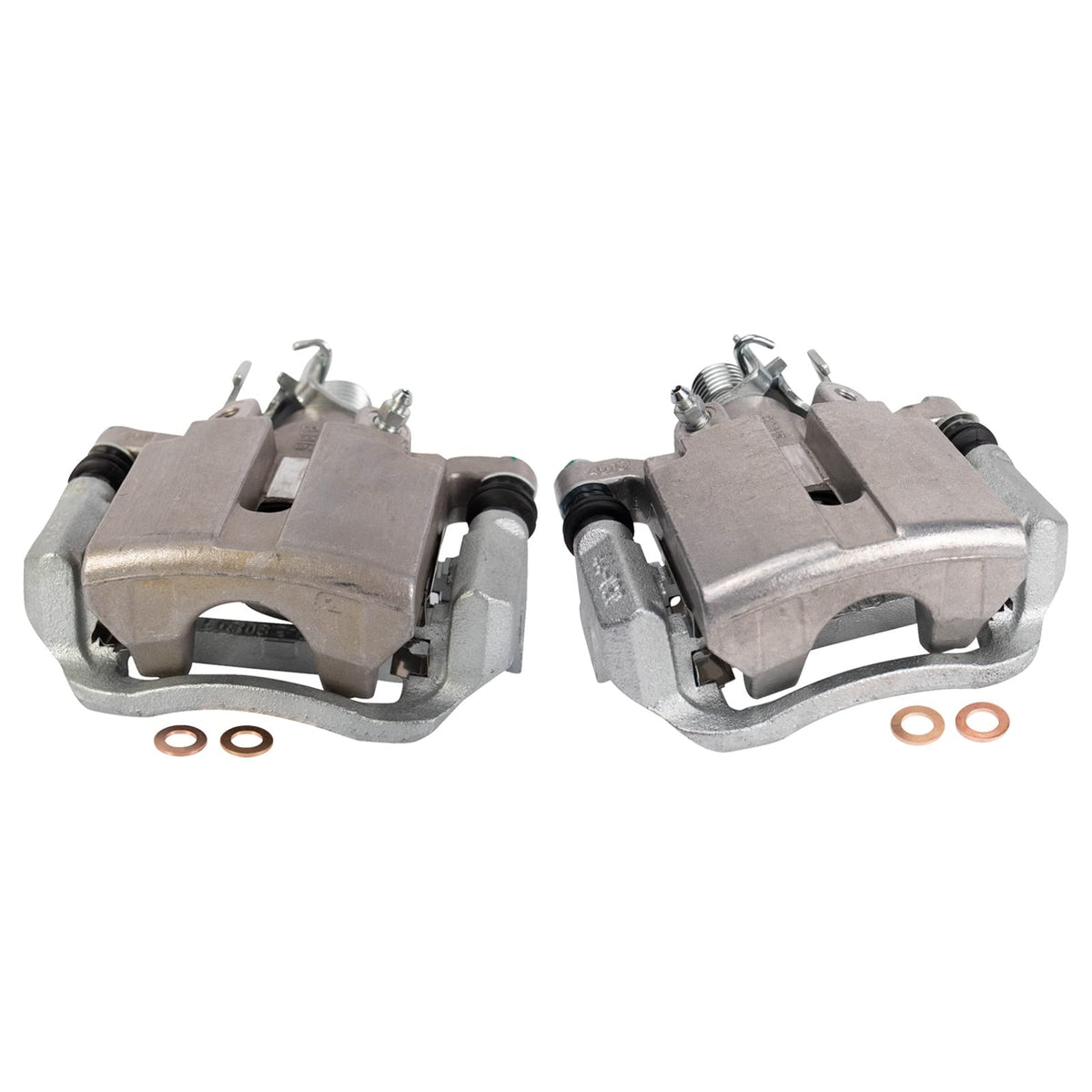 Trq Rear Brake Caliper Set Compatible With 2004 Pontiac Grand Prix