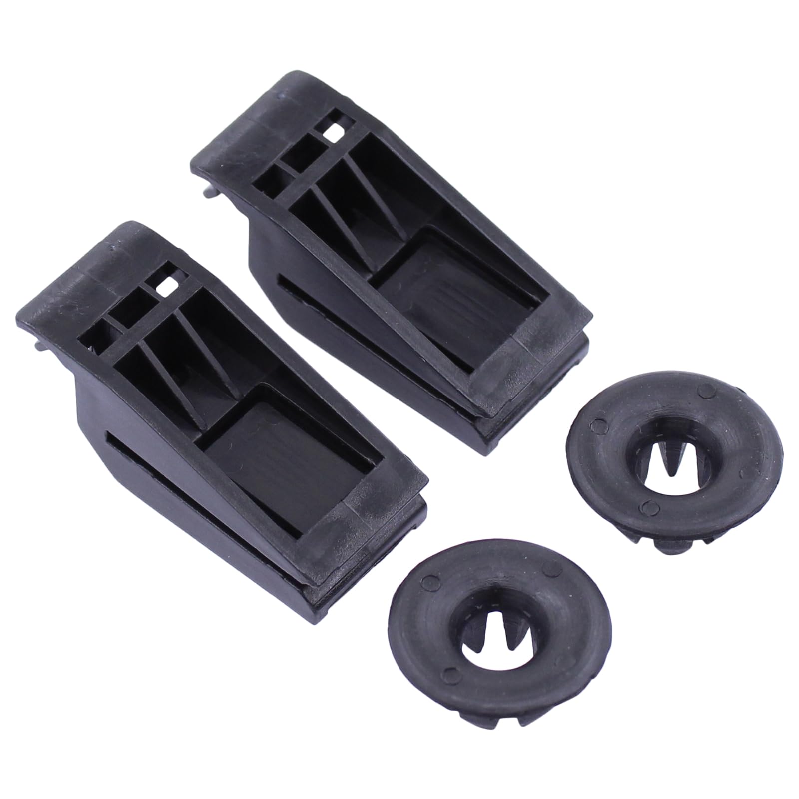 ApplianPar Hood Prop Rod Holder Retainer Clip and Grommet Kit for Honda Accord 2008-2012 Set of 2