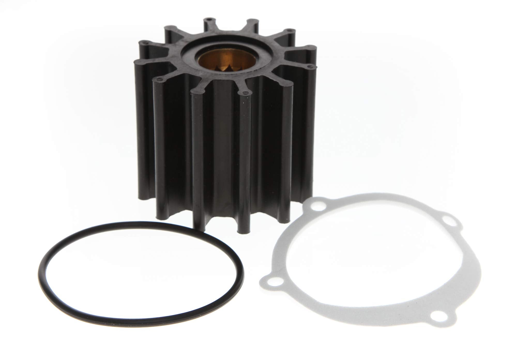 Replacementkits.Com Water Pump Impeller Kit Compatible With Johnson F6B-9 Pumps Indmar Monsoon, Hammerhead, Raptor & Volvo Penta Engines