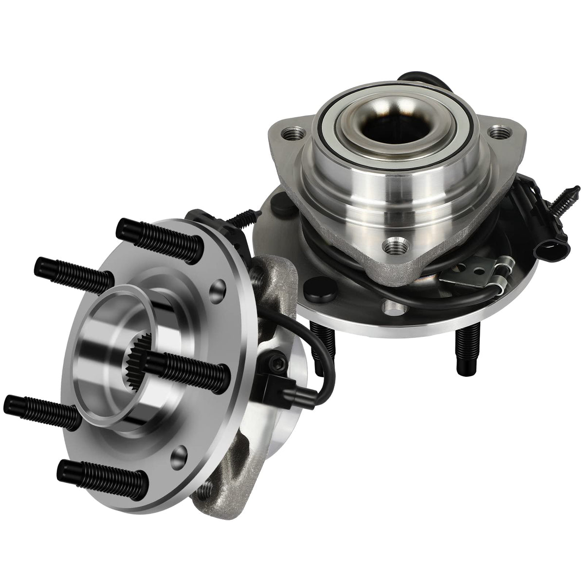 ECCPP Front Wheel Hub Bearing Assembly 5-Lugs W/ABS 97-05 for Chevy Blazer 97-04 S10 97-05 for GMC Jimmy 97-04 for Sonoma 4WD 51