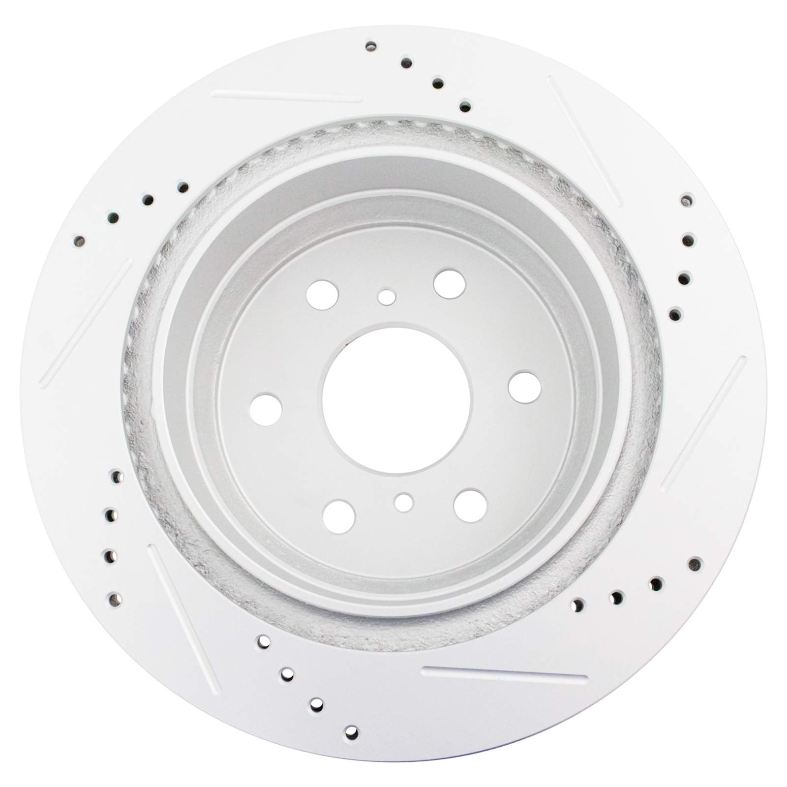 Trq Rear Performance Brake Rotor Drilled Slotted Pair Set For Avalanche/Escalade/Escalade Esv/Escalade Ext/Sierra 1500 / Silvera