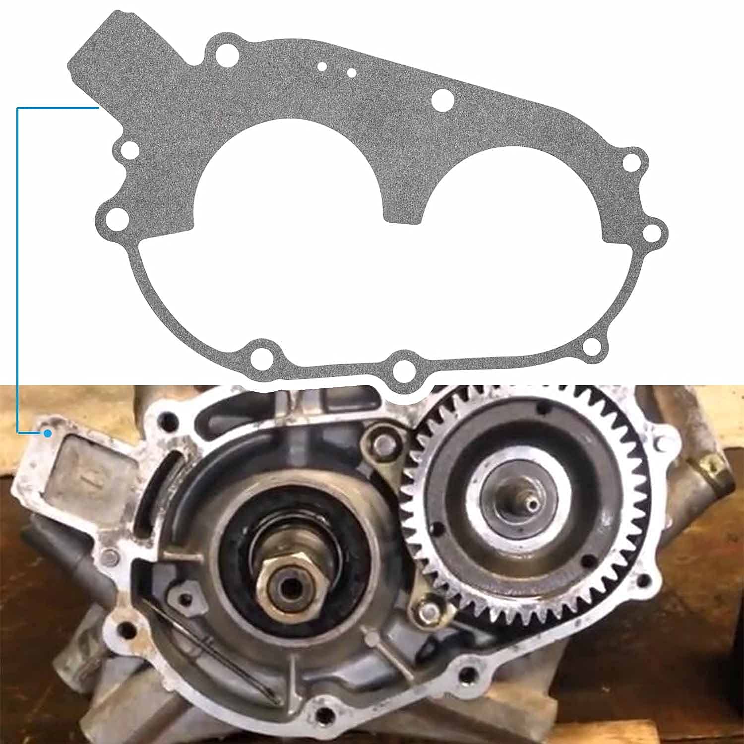 For Polaris Water Pump Rebuild Kit Seal & Bearing Gaskets For Polaris 350L 400L 400 2 Stroke Water Pump 1990-2003, For Polaris Big Boss, Trail Boss, Sportsman, Scrambler, Xpress, Xplorer, Trail Blazer