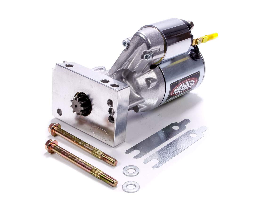 Powermasterstr Ultra Hs W/Billet Blk Chevy Universal Straight Mtg 153/168T Flyw 2.2Kw Natural
