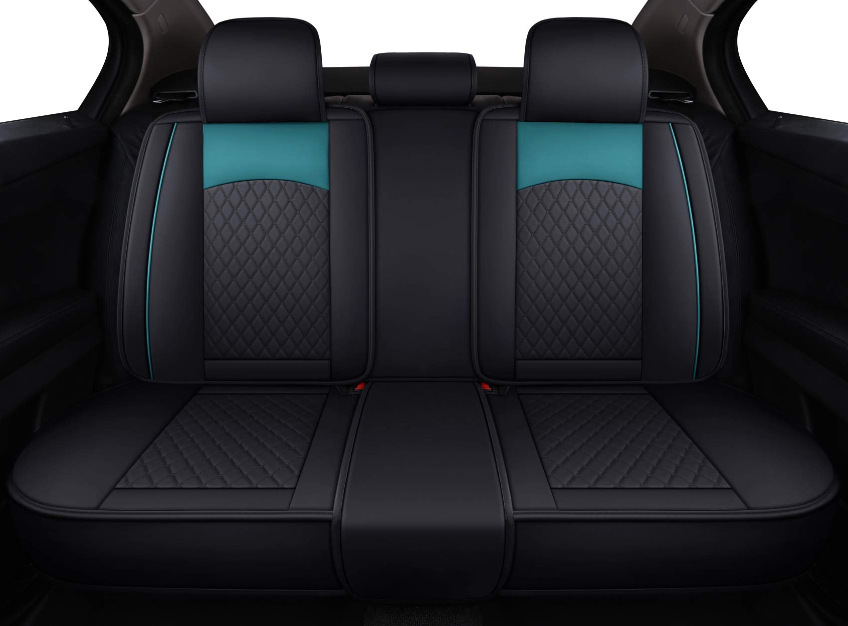 Aierxuan Leather Universal Car Seat Covers Split Bench 40/60 For Honda Acura Chevy Nissan Lexus Toyota Kia Ford Buick Vw Audi Be