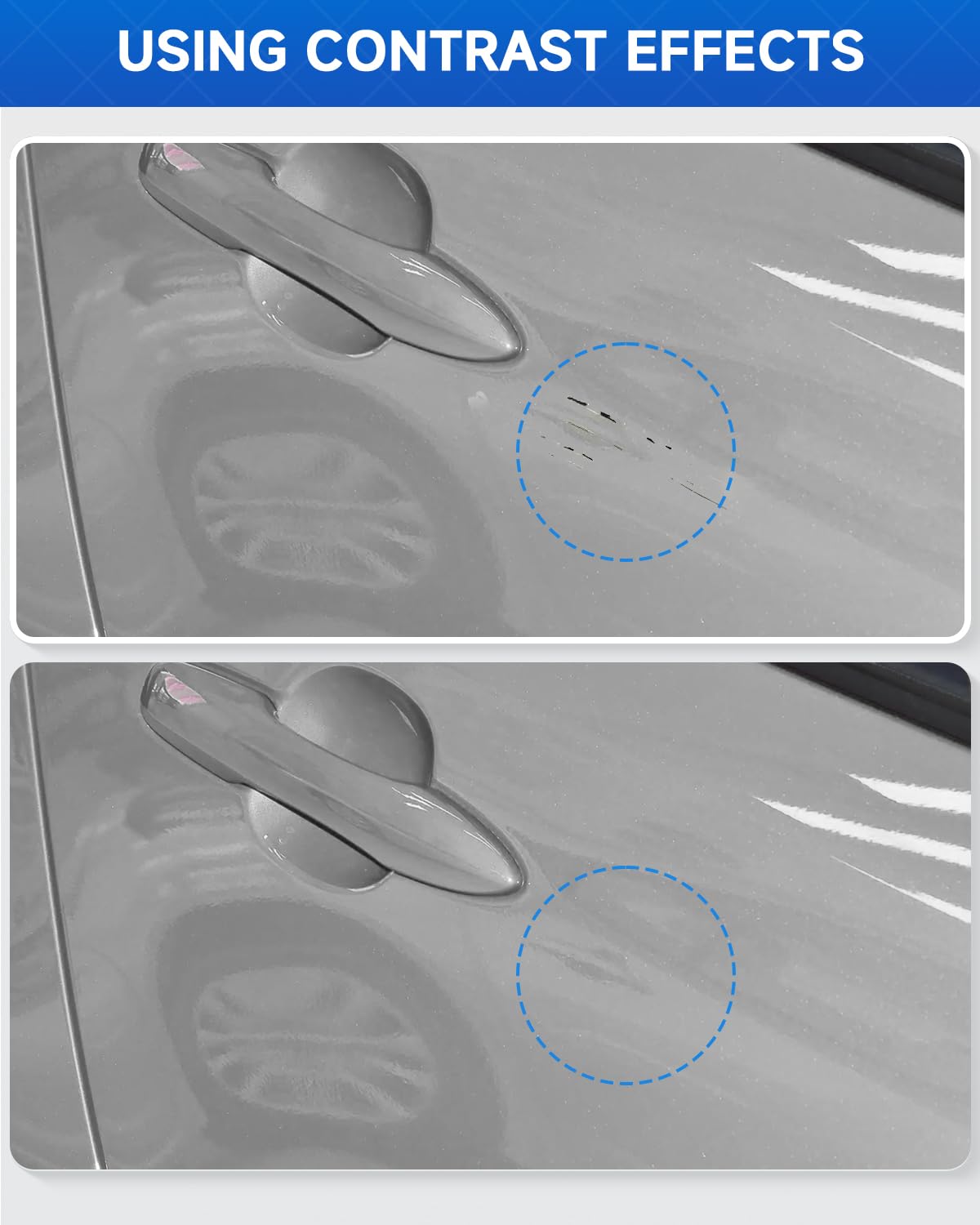 1D4 Pewter Metallic Touch Up Paint Compatible with Toyota Exact Match Touch Up Paint Car Scratch Repair