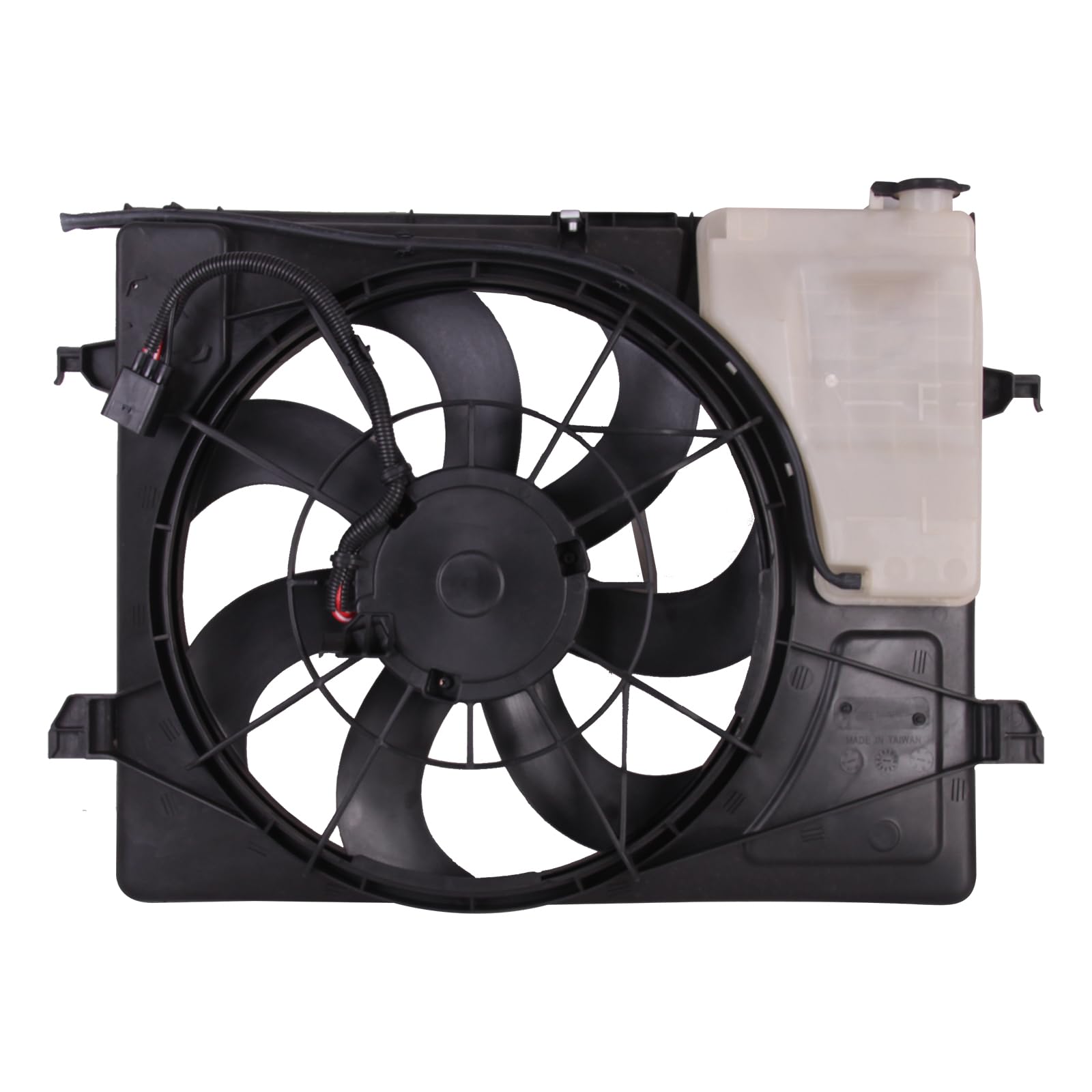 TYG Upgraded Cooling Fan Assembly for 2005-2009 Hyundai Tucson / 2005-2010 Kia Sportage L4/2.0 | Racing-Level OE Replacement Eng