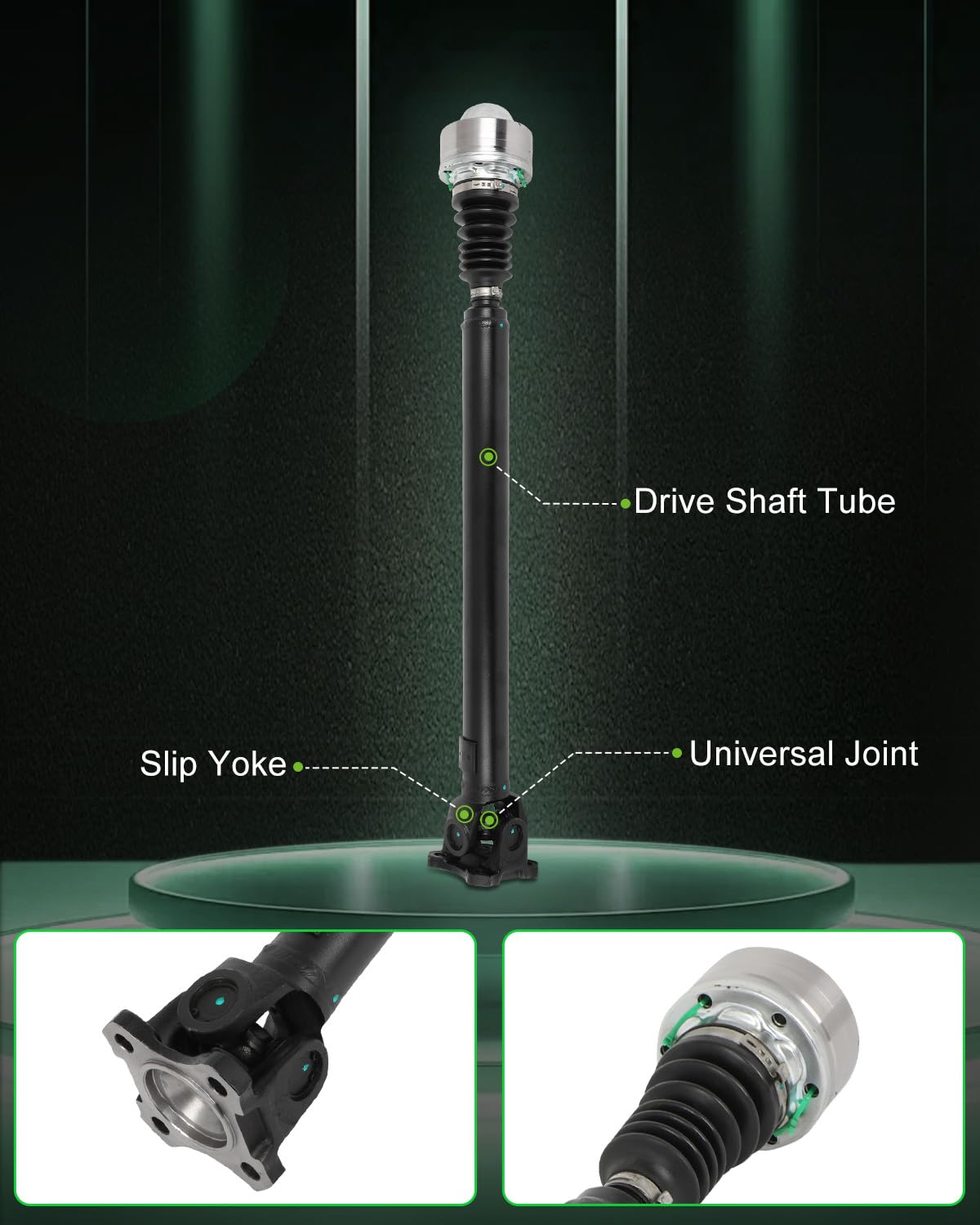 Scitoo?31.212''?Steel Front Driveshaft Assembly Drive Shaft Prop Shaft For Dodge Nitro 2007-2011,Oe# 52853363Ab 52853363Ac 52853