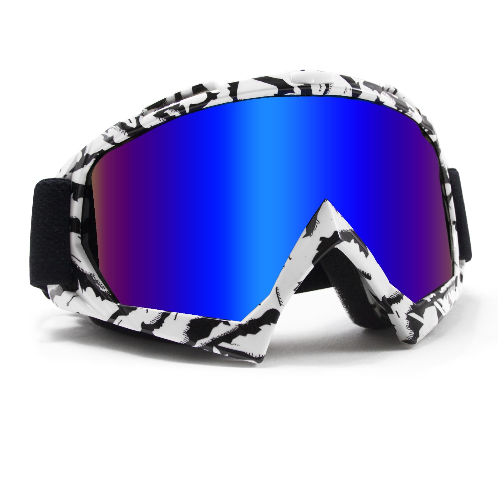 Zukmi Motocross Goggles - Dirt Bike Motorcycle Goggles For Men, Women & Youth - Mx Off Road Riding Racing