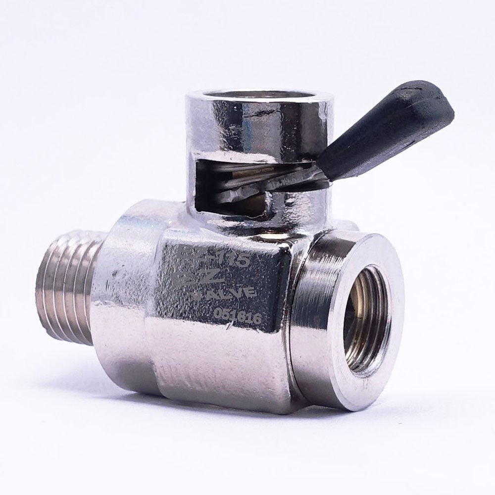 Ez-115(Npt 1/4-18) Ez Oil Drain Valve With Removable Straight Hose End(H-001) Combo