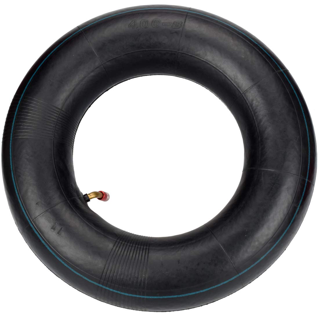 Fvrito 4.80/4.00-8 480/400-8 Replacement Inner Tire Tube For Mowers Hand Trucks Dolly Wheelbarrows Generator Mini Bike Go Kart Carts Tr87 Angled Valve Stem 2 Pack