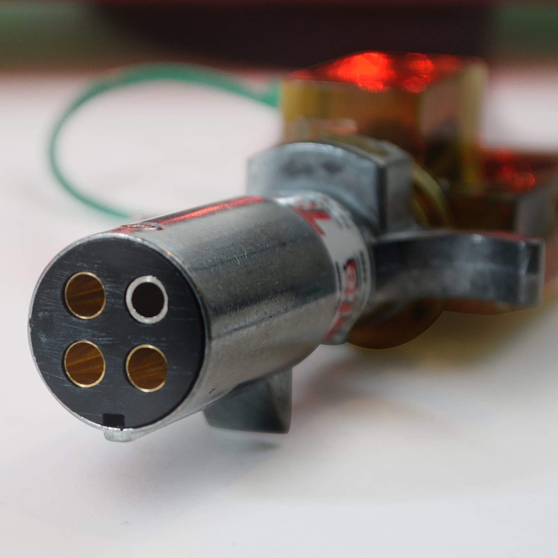 22 Sun Light Wireless Tow Light Bar With 4 Pin Flat Transmitter