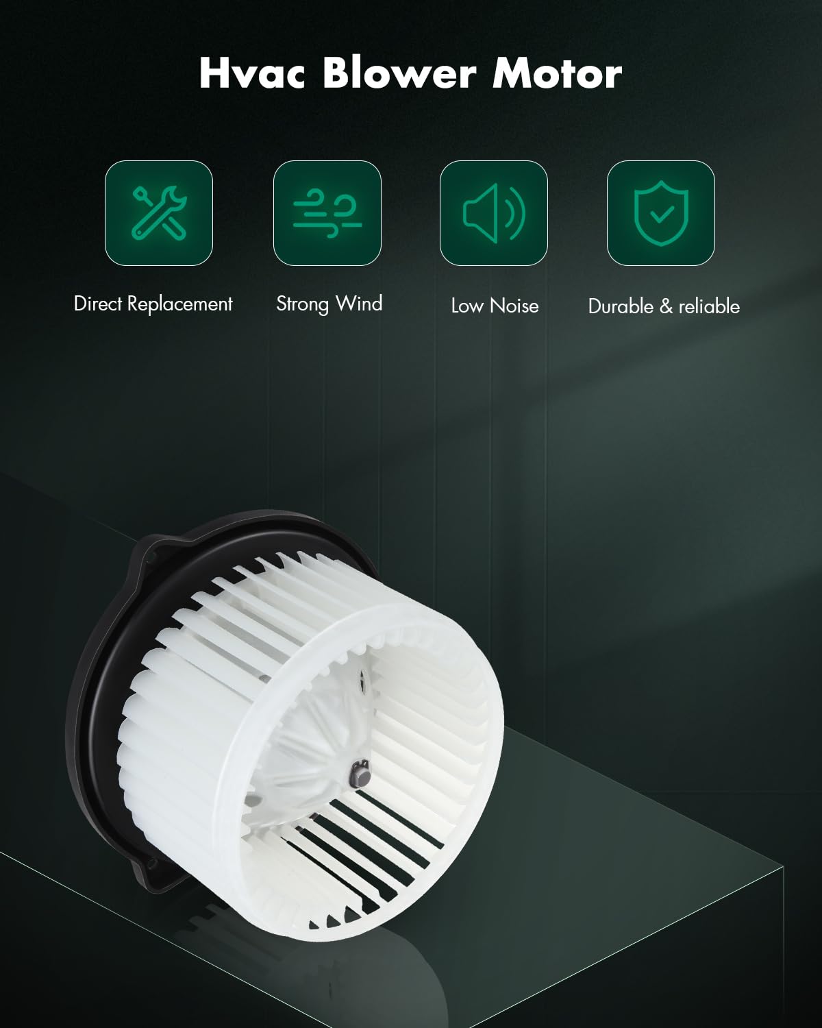 Scitoo Hvac Heater Blower Motor With Fan Cage Front 700059 For Toyota For Echo 2000-2005,For Toyota For Tacoma 1995-2004