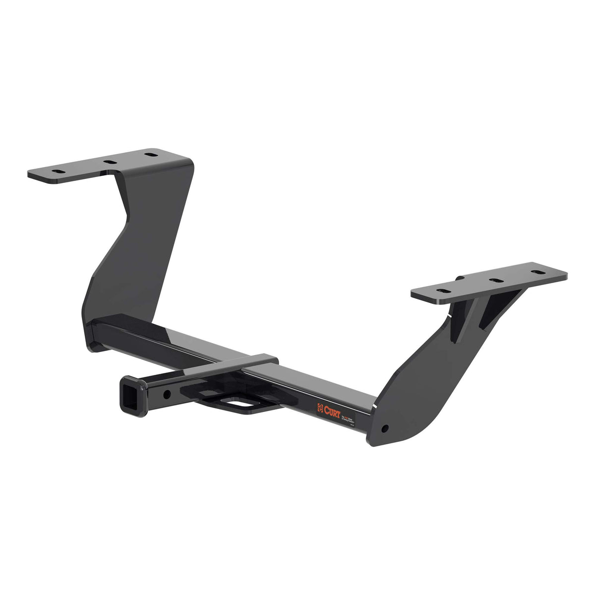 CURT 12198 Class 2 Trailer Hitch, 1-1/4-Inch Receiver, Fits Select Subaru Forester, GLOSS BLACK POWDER COAT