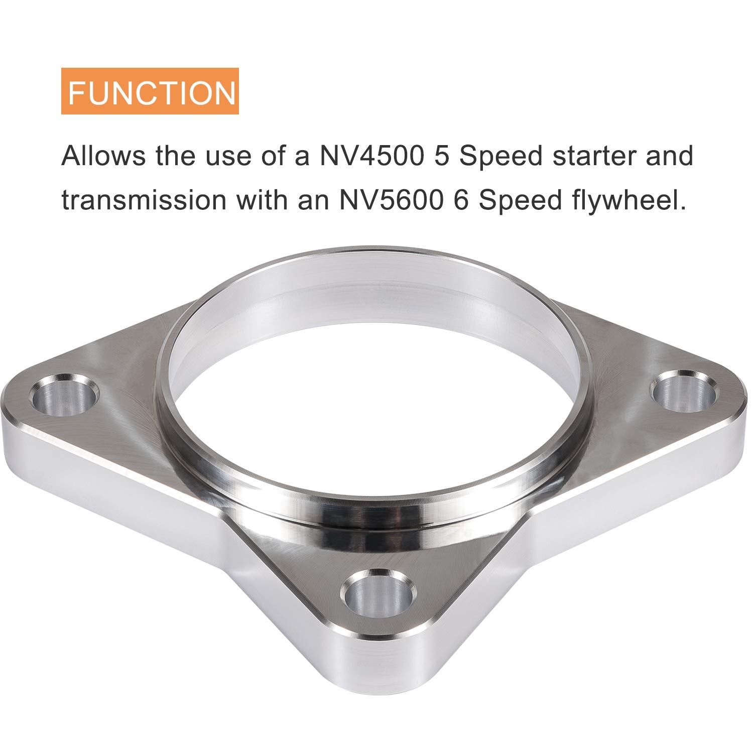 Starter Spacer Kit Bolts 5 Speed Compatible With Dodge Cummins 5.9L 1994-2002