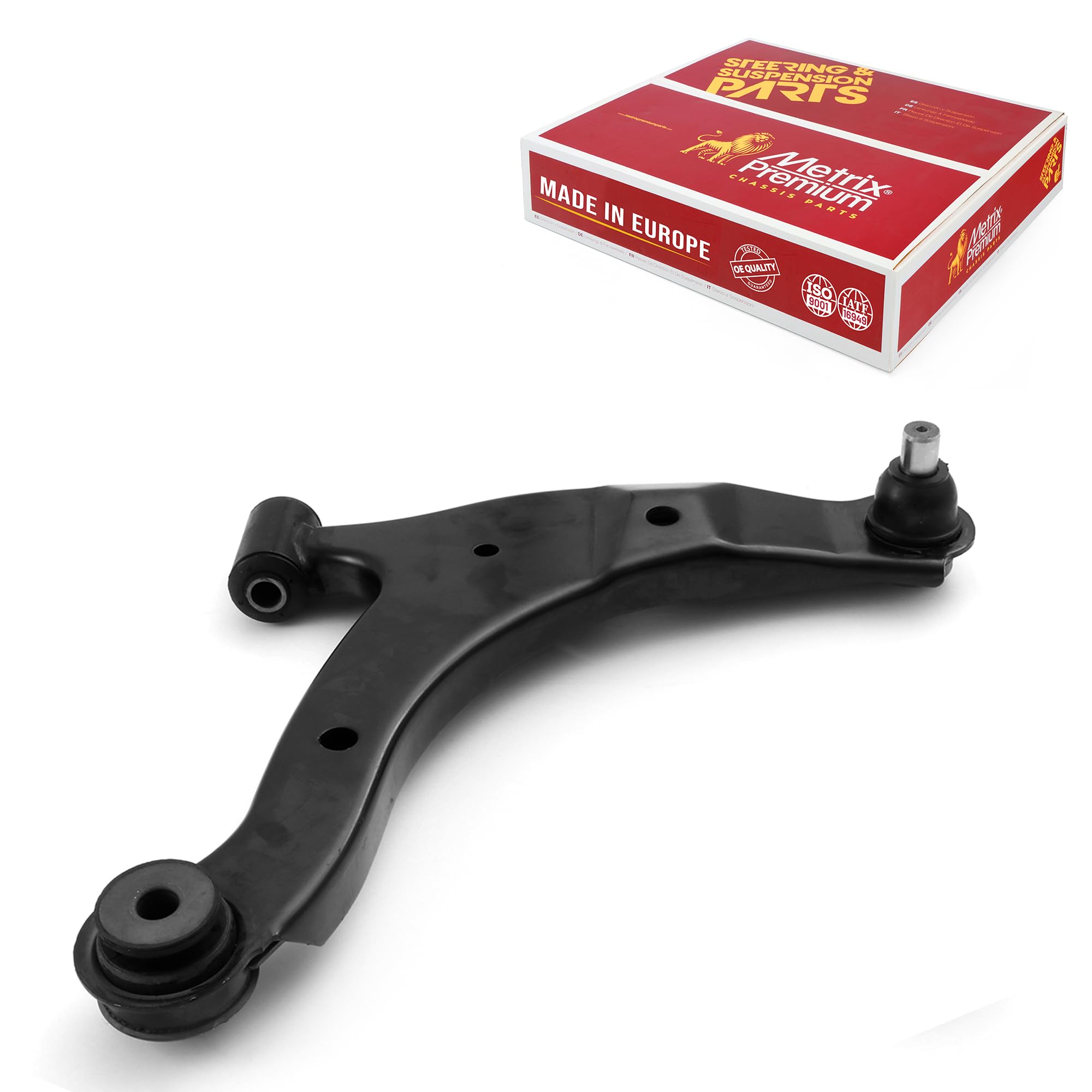 Metrix Premium Chassis Parts - Front Left Lower Control Arm W Ball Joint & Bushing Assembly Fits 2003-2005 Dodge Neon, 2001-2010