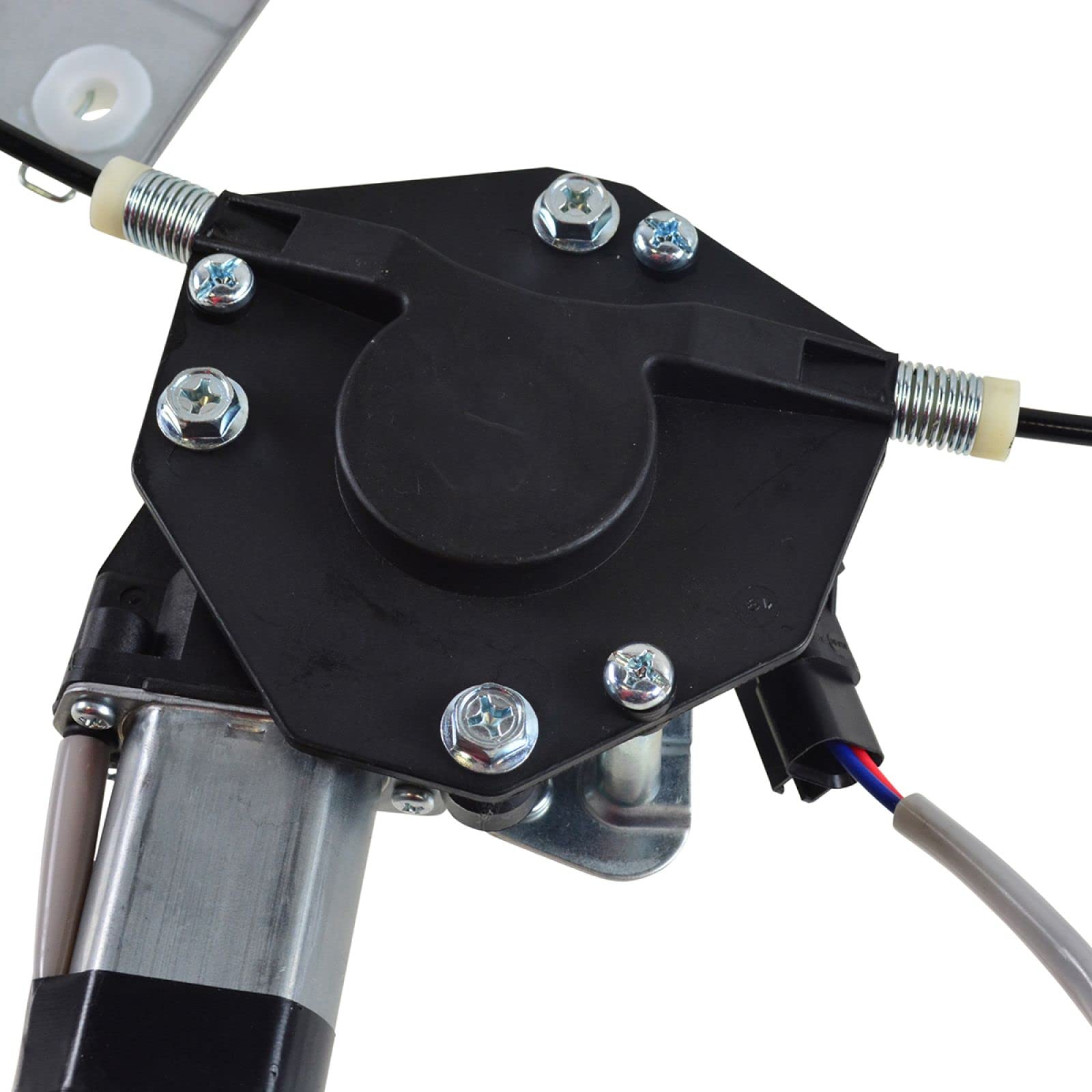 Trq Front Left Power Window Regulator & Motor Assembly Drivers Side Compatible With 1999-2000 Jeep Grand Cherokee Ch1350121