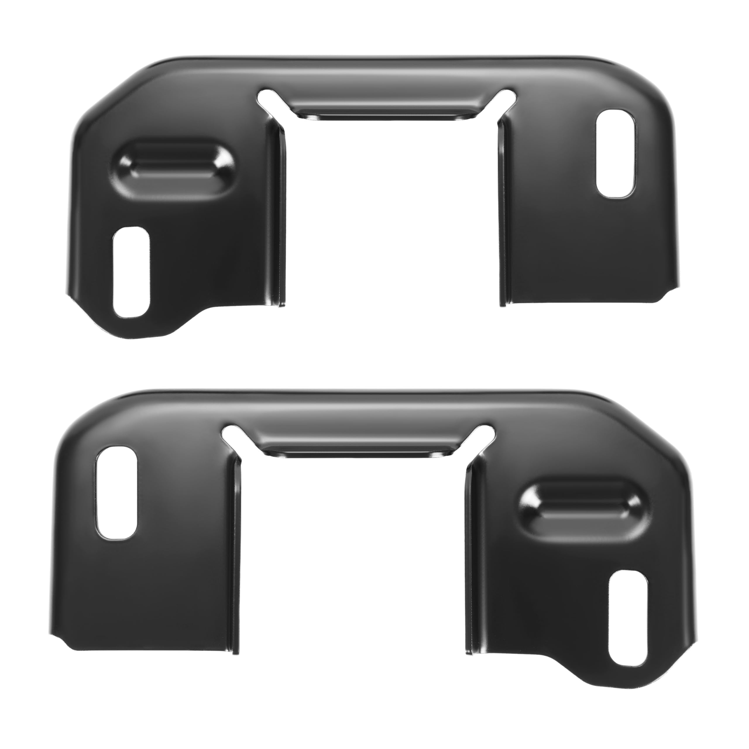 KUAFU Front Bumper Bracket Set Compatible with 2009-2014 Ford F150 Lincoln Mark LT 9L3Z5D059AA, 9L3Z5D058AA, FO1066177, FO106717