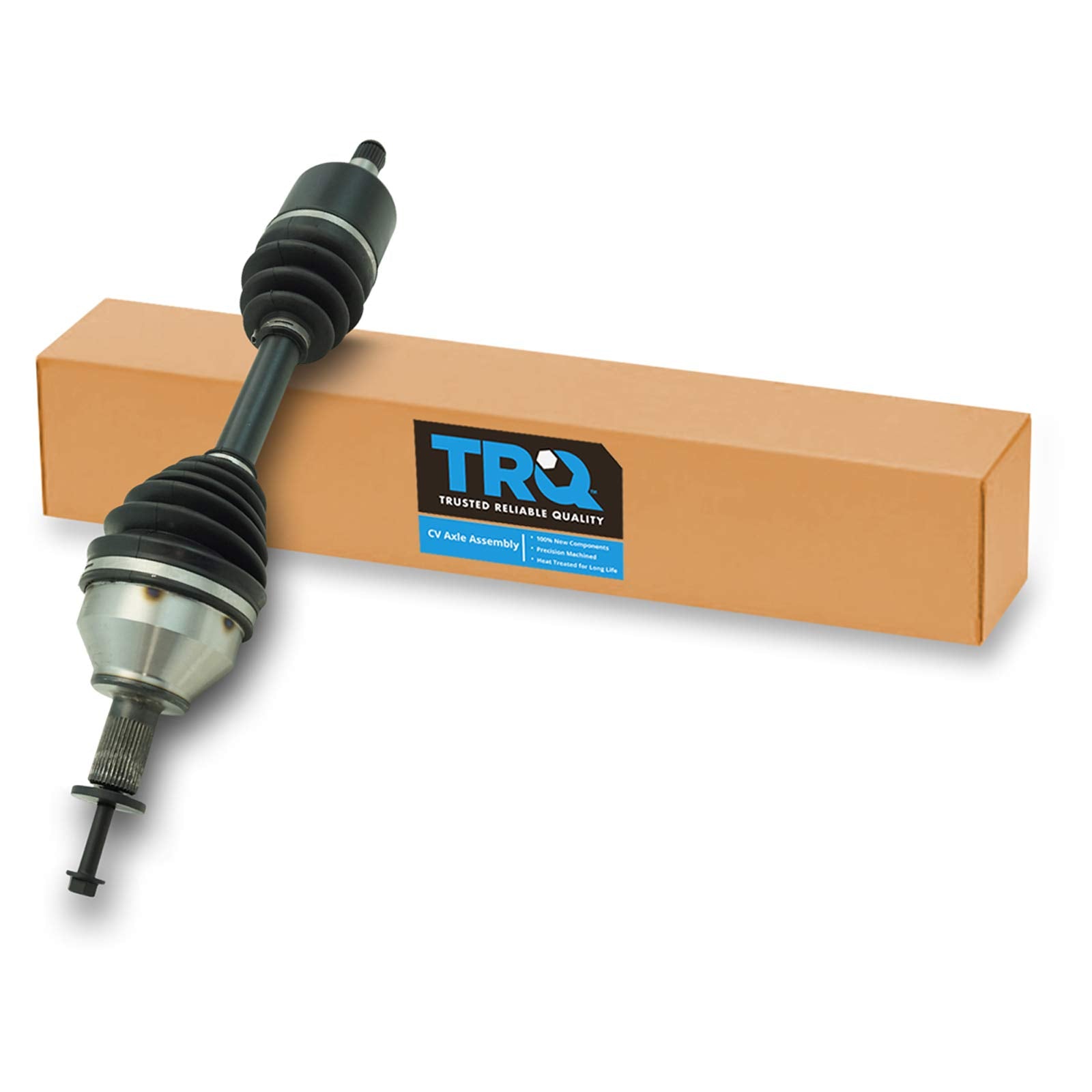 Trq Front Left Cv Axle Shaft Assembly Drivers Side Compatible With 2008-2013 Volvo C30 2006-2013 C70 2004-2011 S40 2005-2011 V50