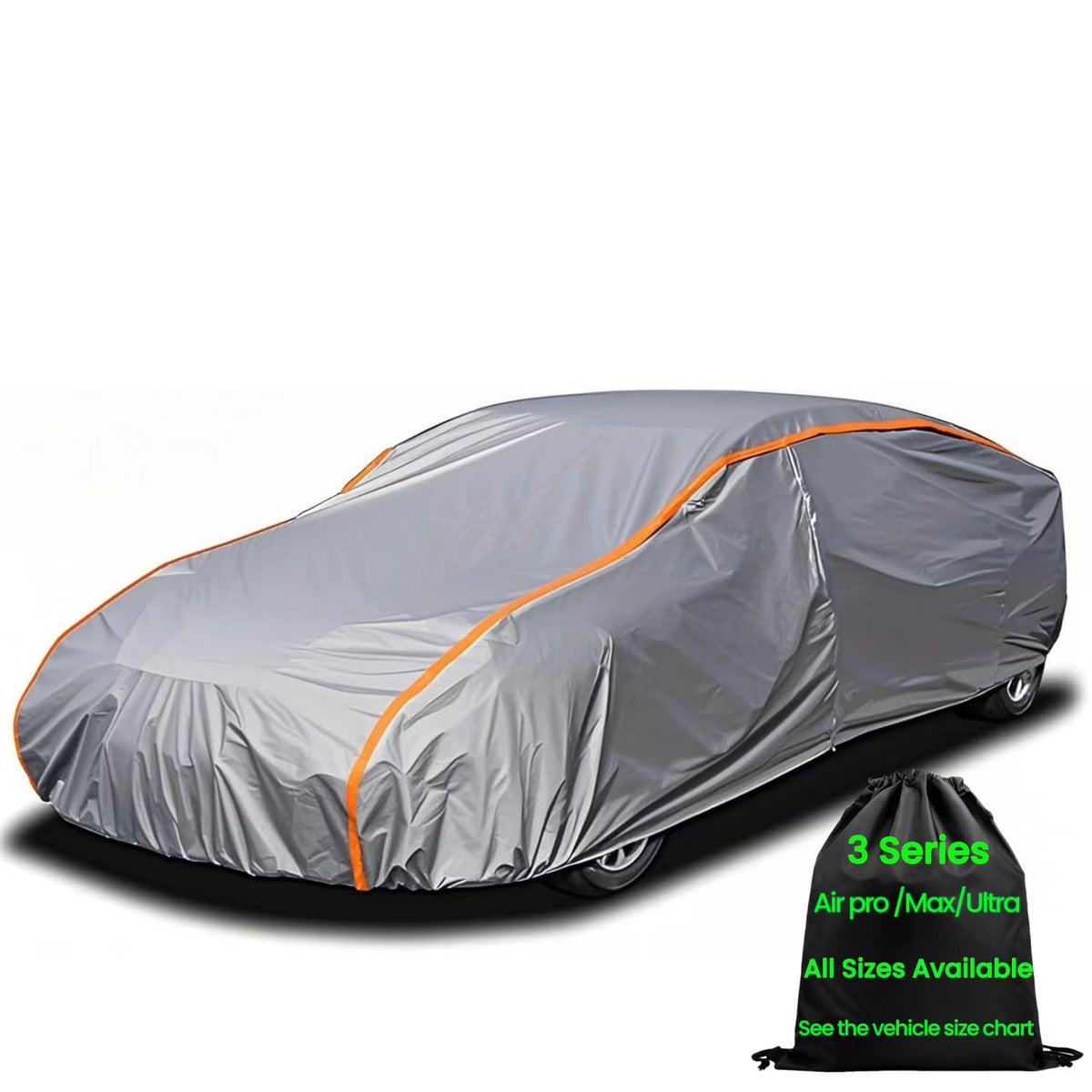 Anitant Large Car Cover Car Protector Outdoor Car Cover For Automobiles All Weather Waterproof Fit Chevrolet Caprice Buick Rivie