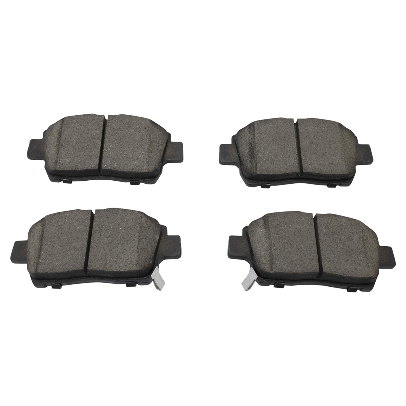 TRQ Front Brake Pads Ceramic Compatible with 2012-2015 Scion iQ 2004-2006 xA xB 2000 Toyota Celica 2001-2005 Echo 2000-2005 MR2
