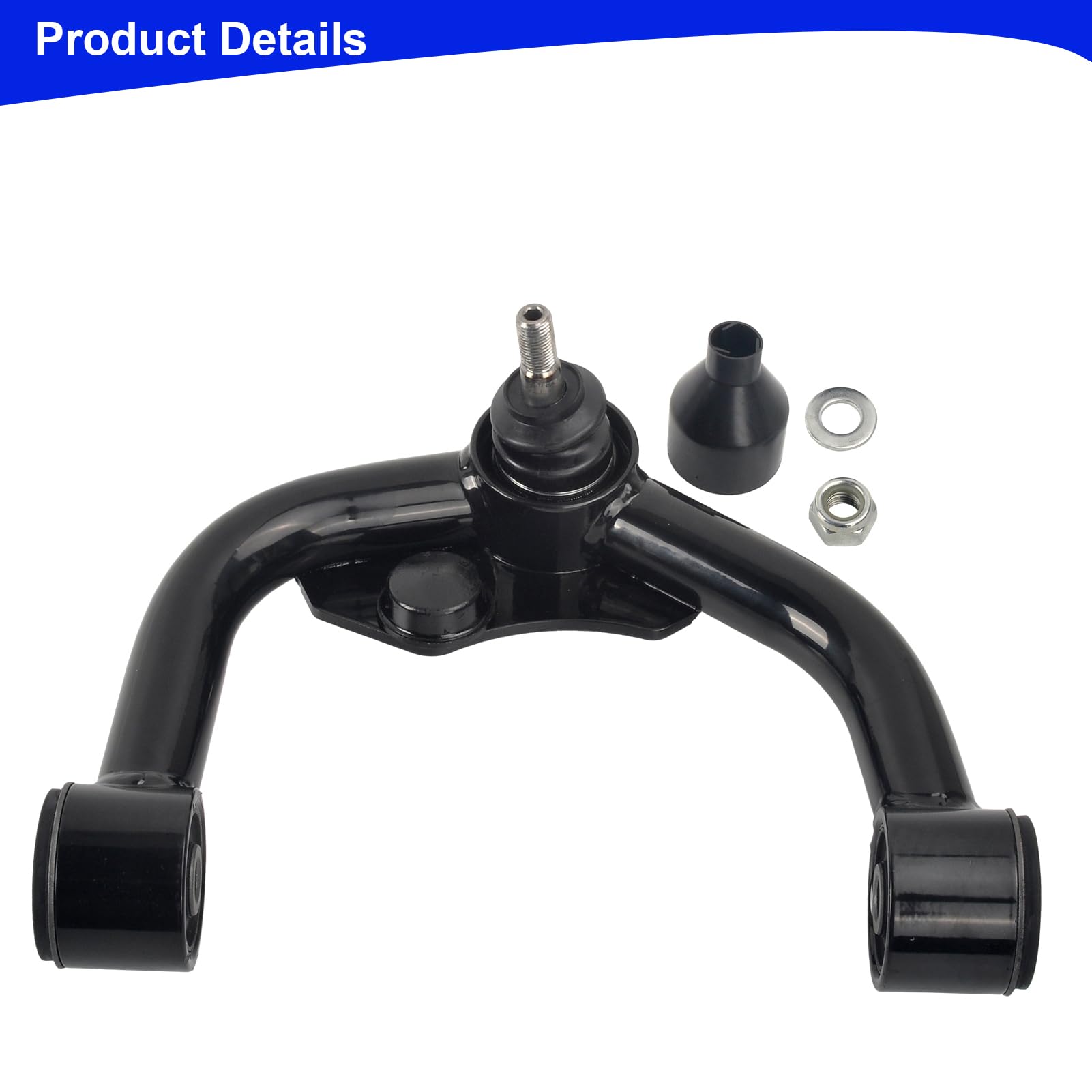 FUTAIHE Front Upper Tubular Control Arm 1-3'' Lift Fits For 2005-2016 Nissan Frontier, 2005-2021 Pathfinder, 2005-2016 Xterra, S